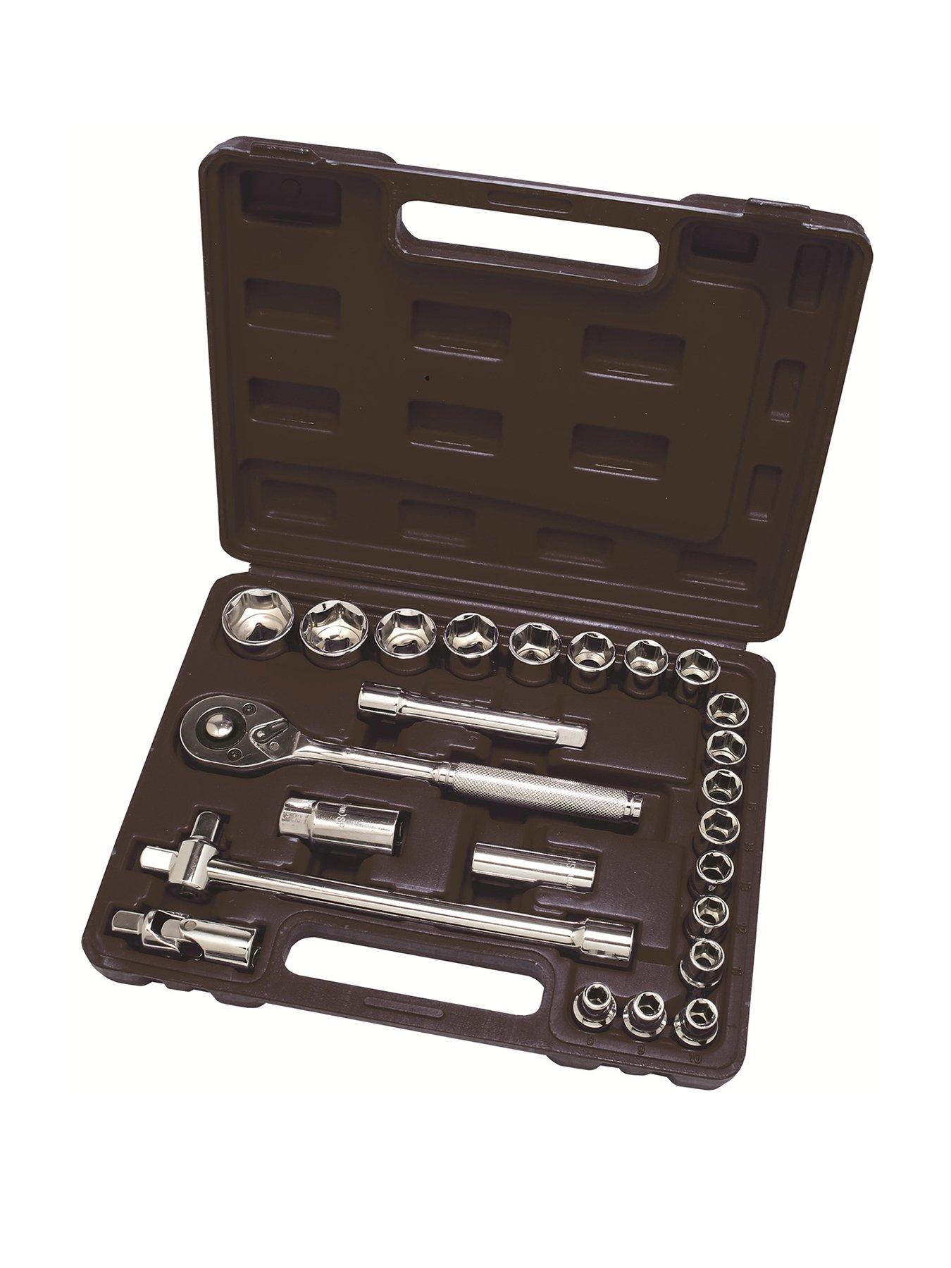 Hilka 25 pce 1/2" Drive Socket Set Metric