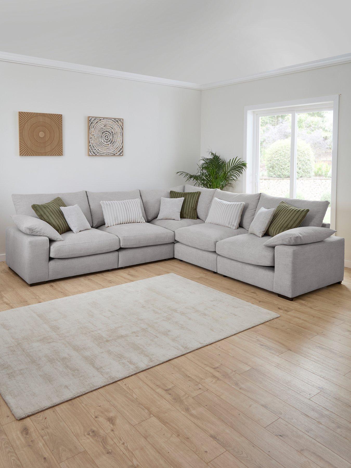 The Very Collection Aston Double Arm Modular Corner Group - Made to Order in the UK