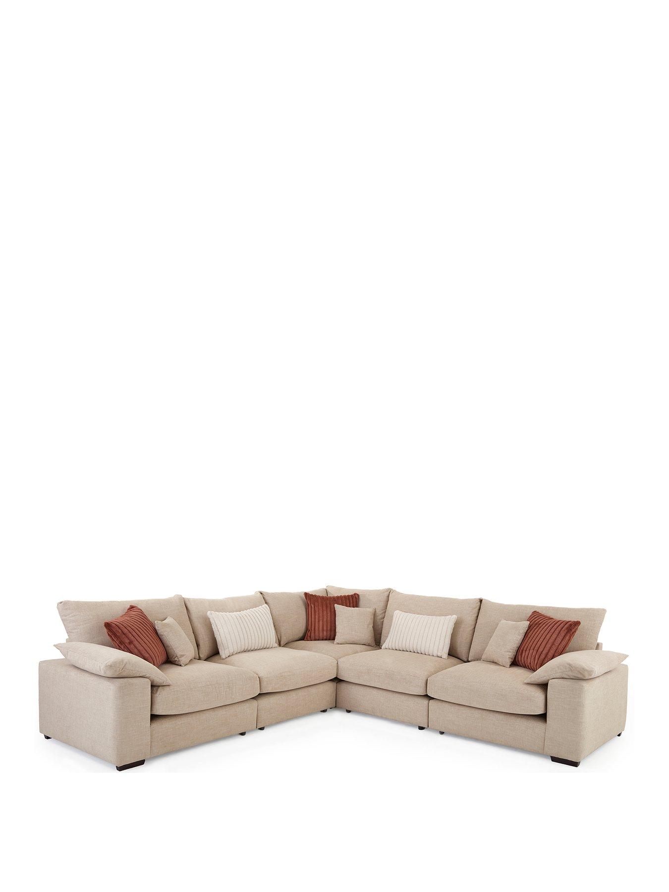 Image 2 of 6 of Very Home Aston Double Arm Modular Corner Group&nbsp;- Made to Order in the UK