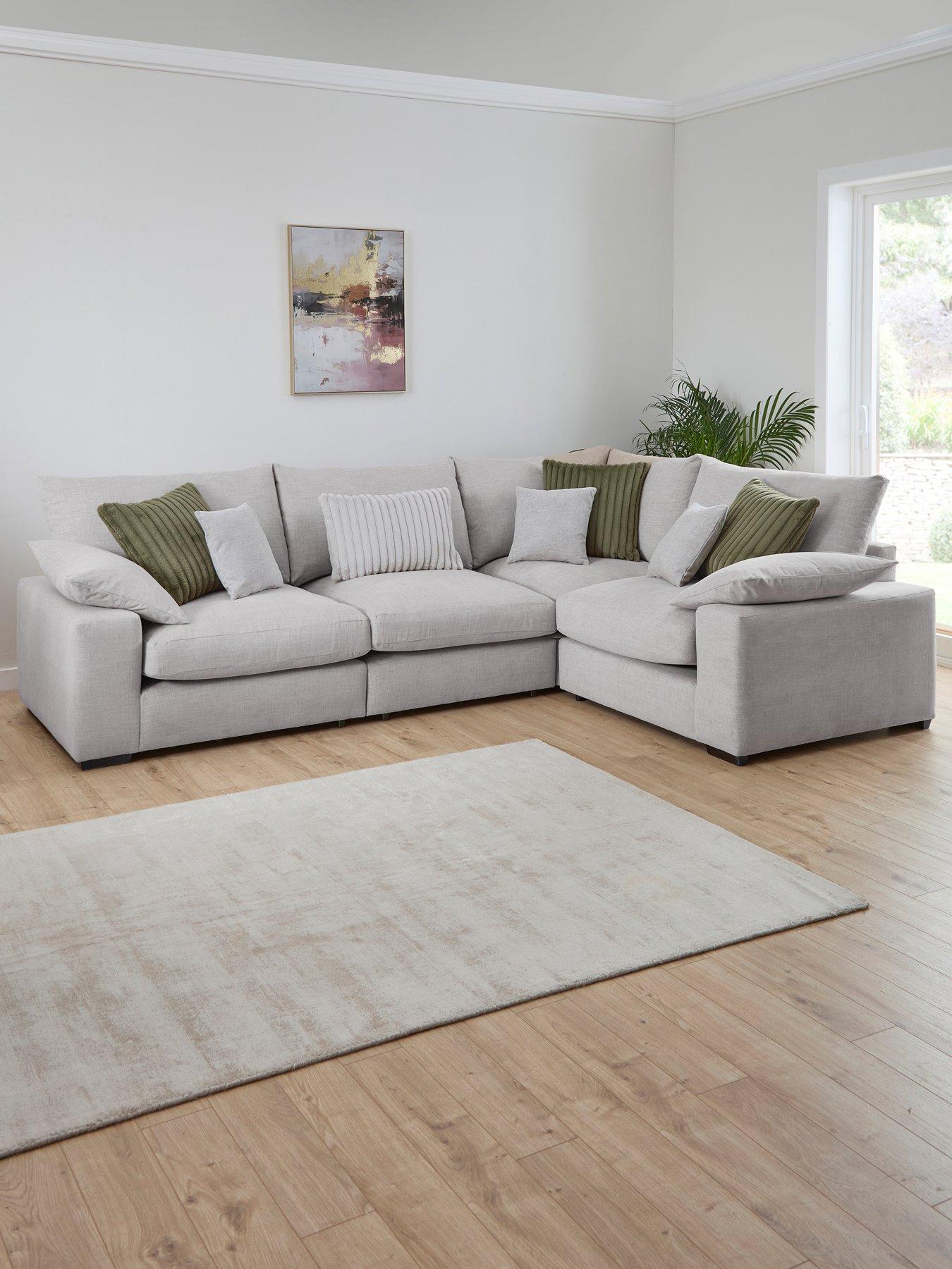 The Very Collection Aston Reversible Double Arm Modular Corner Sofa - Made to Order in the UK