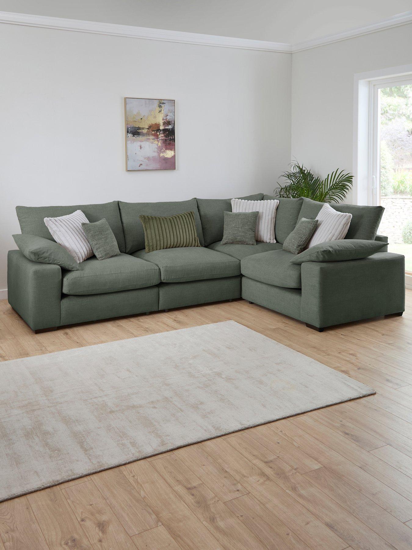 The Very Collection Aston Reversible Double Arm Modular Corner Sofa - Made to Order in the UK
