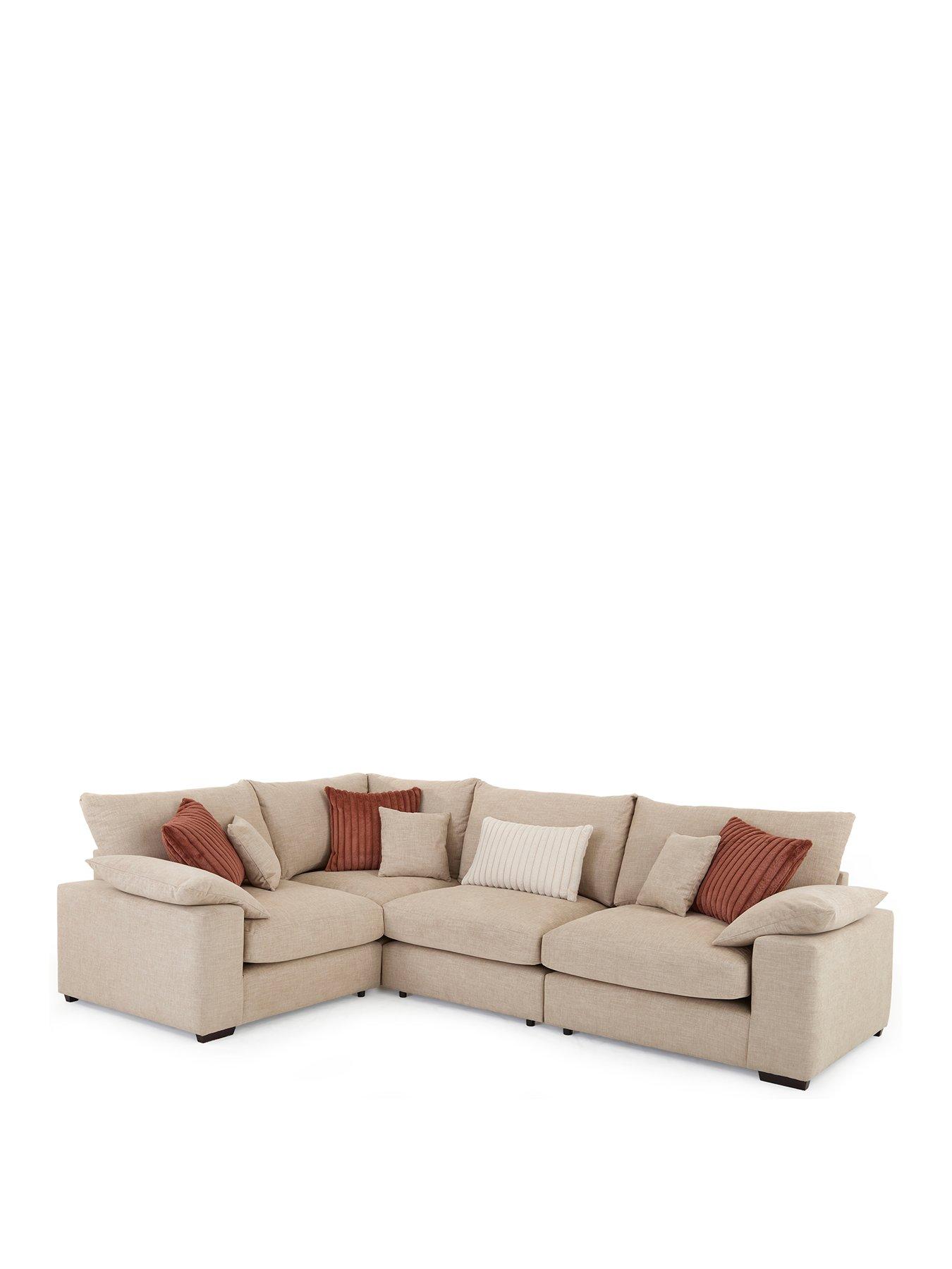 Image 2 of 6 of The Very Collection Aston Reversible Double Arm Modular Corner Sofa&nbsp;- Made to Order in the UK