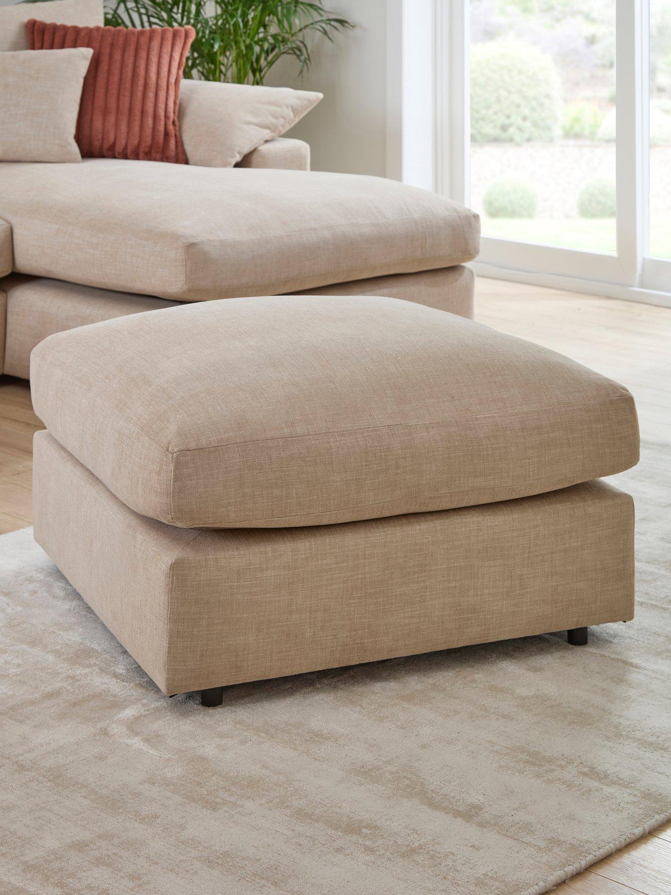 undefined Aston Footstool - Made to Order in the UK
