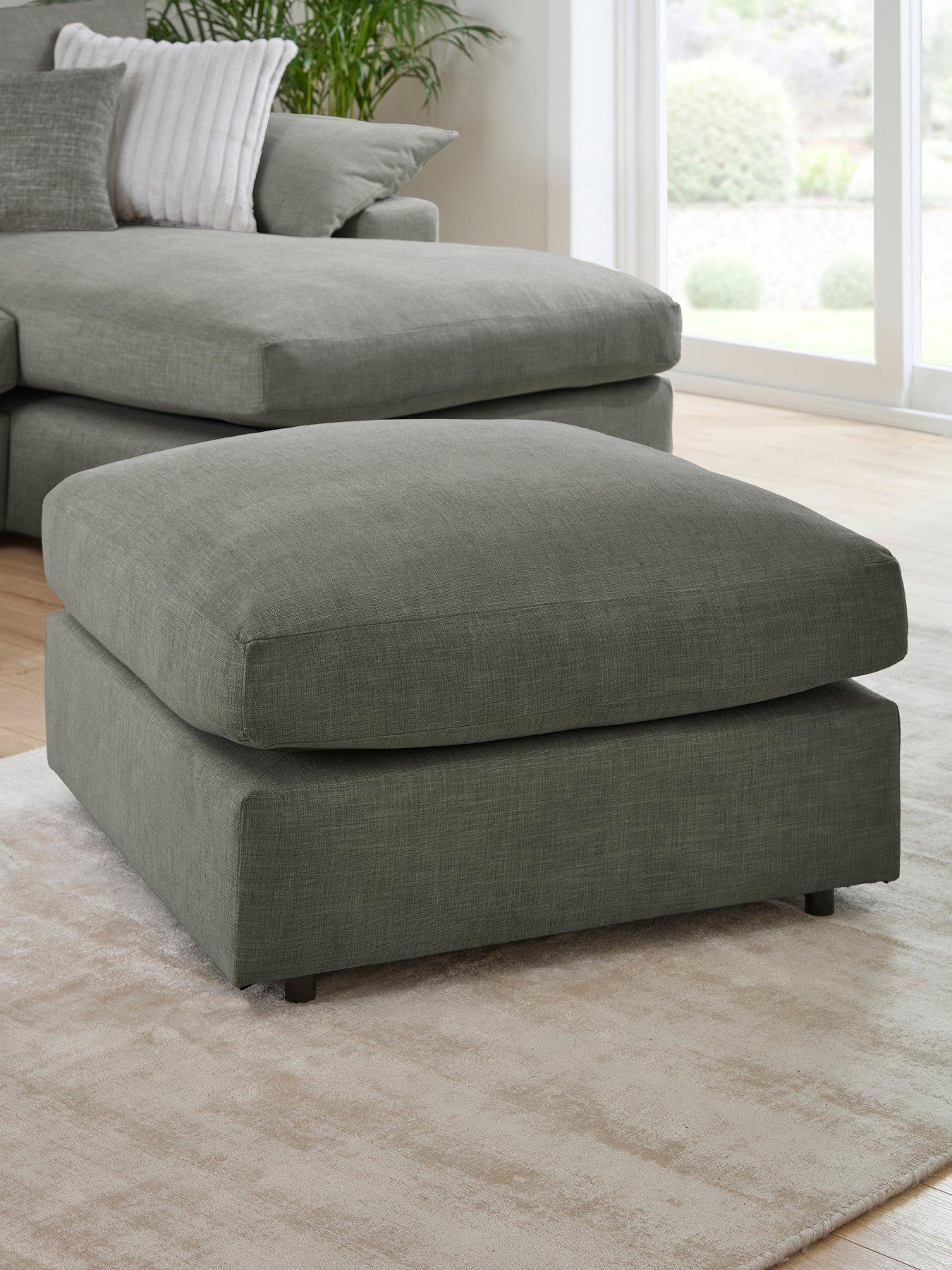 Very Home Aston Footstool - Made to Order in the UK
