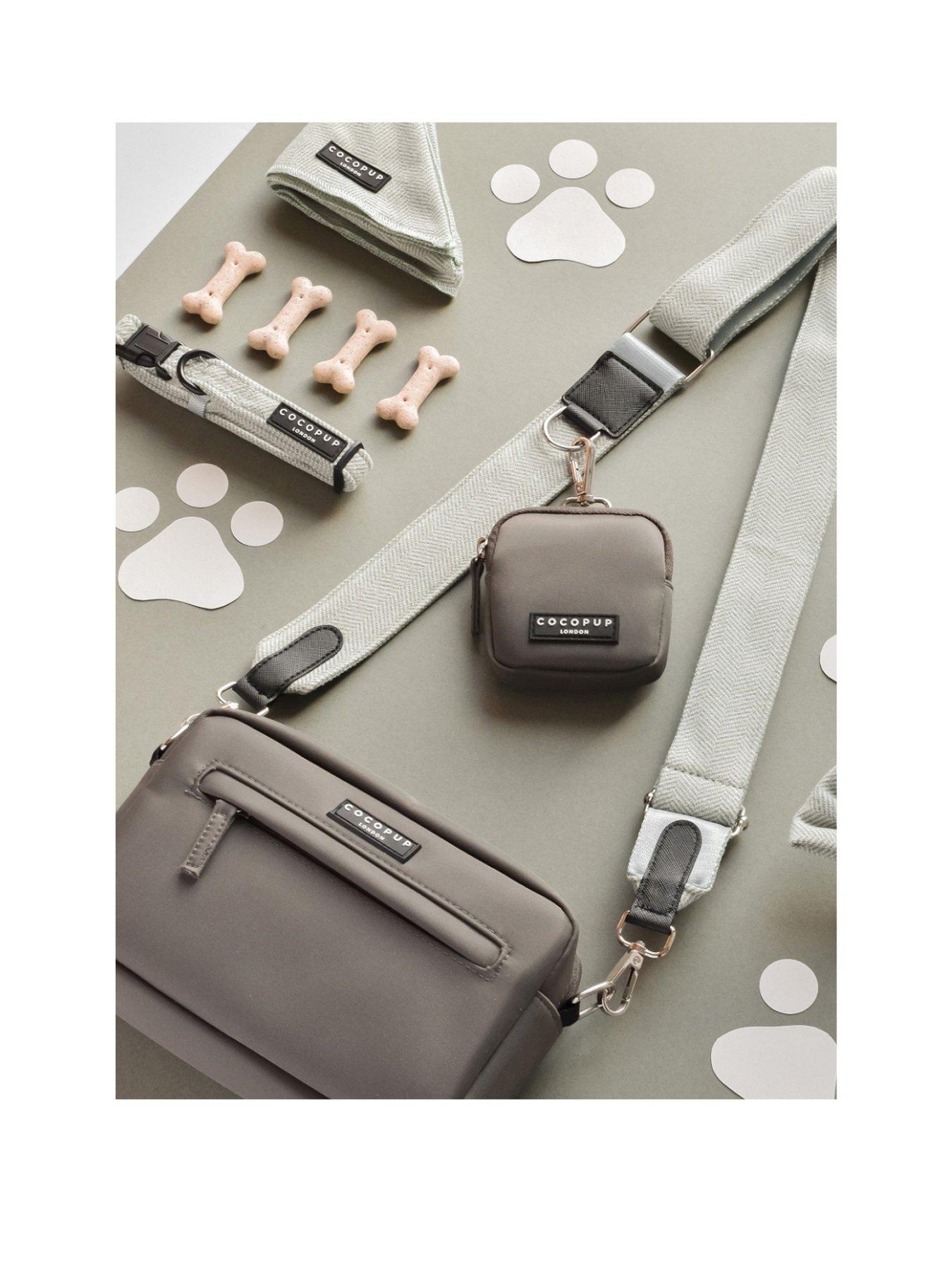 undefined Mocha Bag Bundle - Sage Tweed -Bag, Treat Pouch and Strap