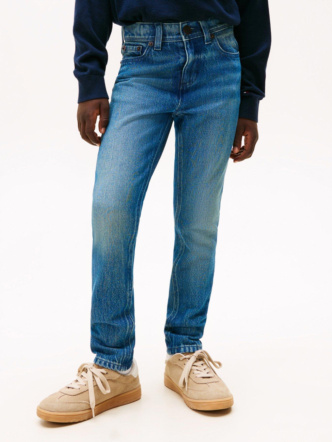 undefined Boys Scanton Y Vintage Dark Jeans - Denim Mid