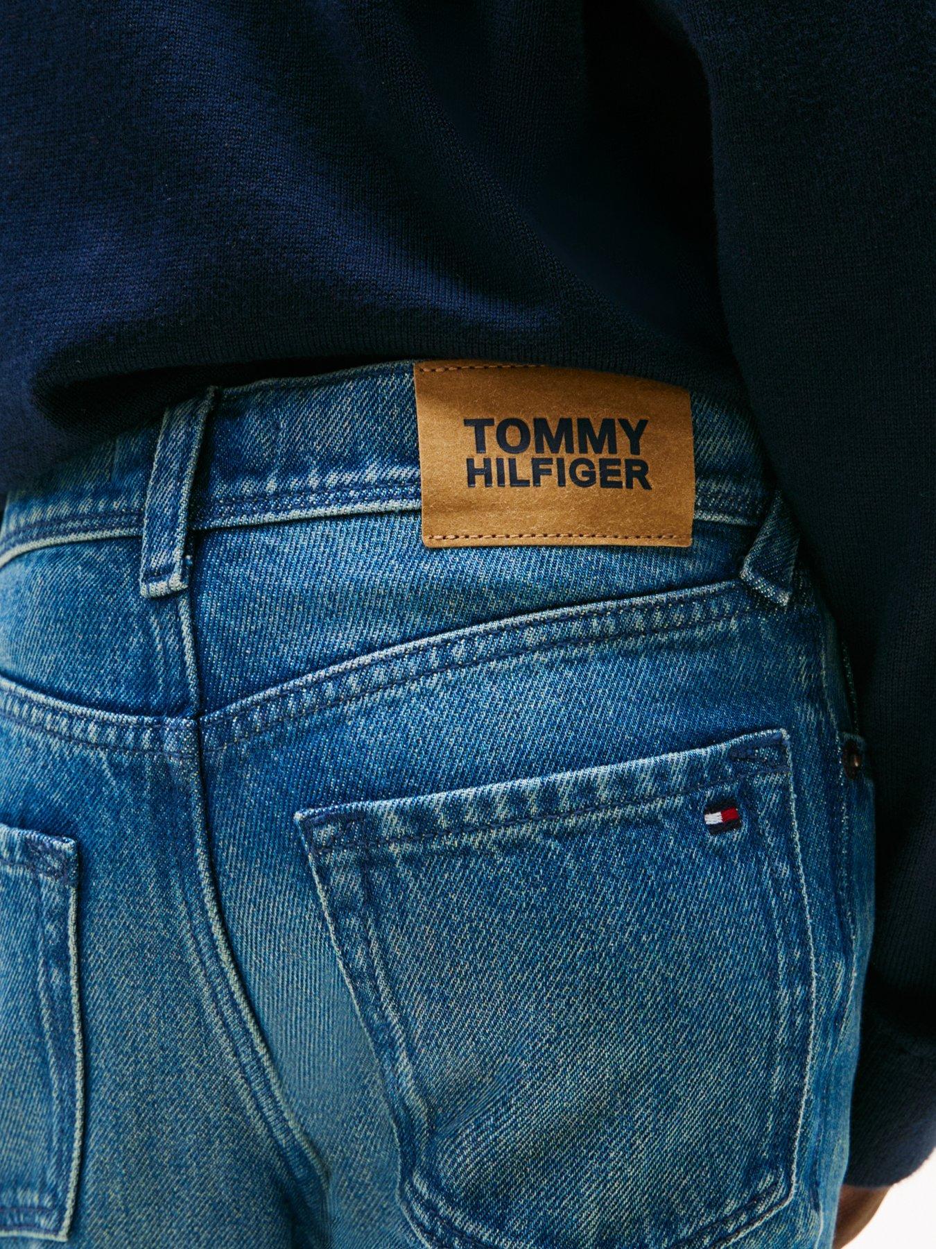 Image 4 of 5 of Tommy Hilfiger Boys Scanton Y Vintage Dark Jeans - Denim Mid