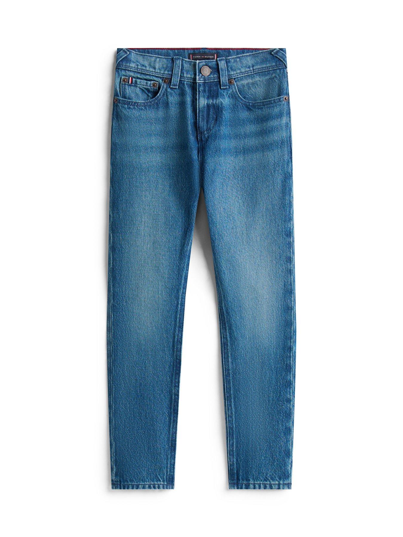 Image 5 of 5 of Tommy Hilfiger Boys Scanton Y Vintage Dark Jeans - Denim Mid