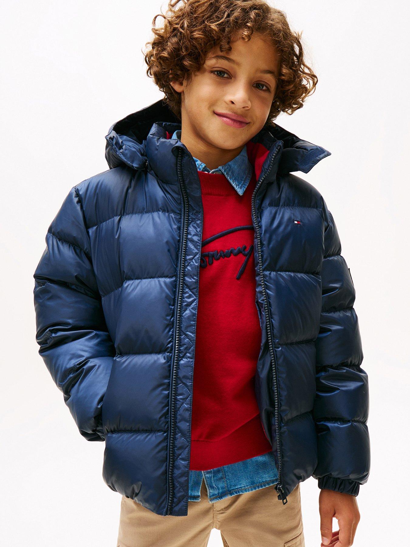 undefined Boys Essential Down Jacket - Night Navy