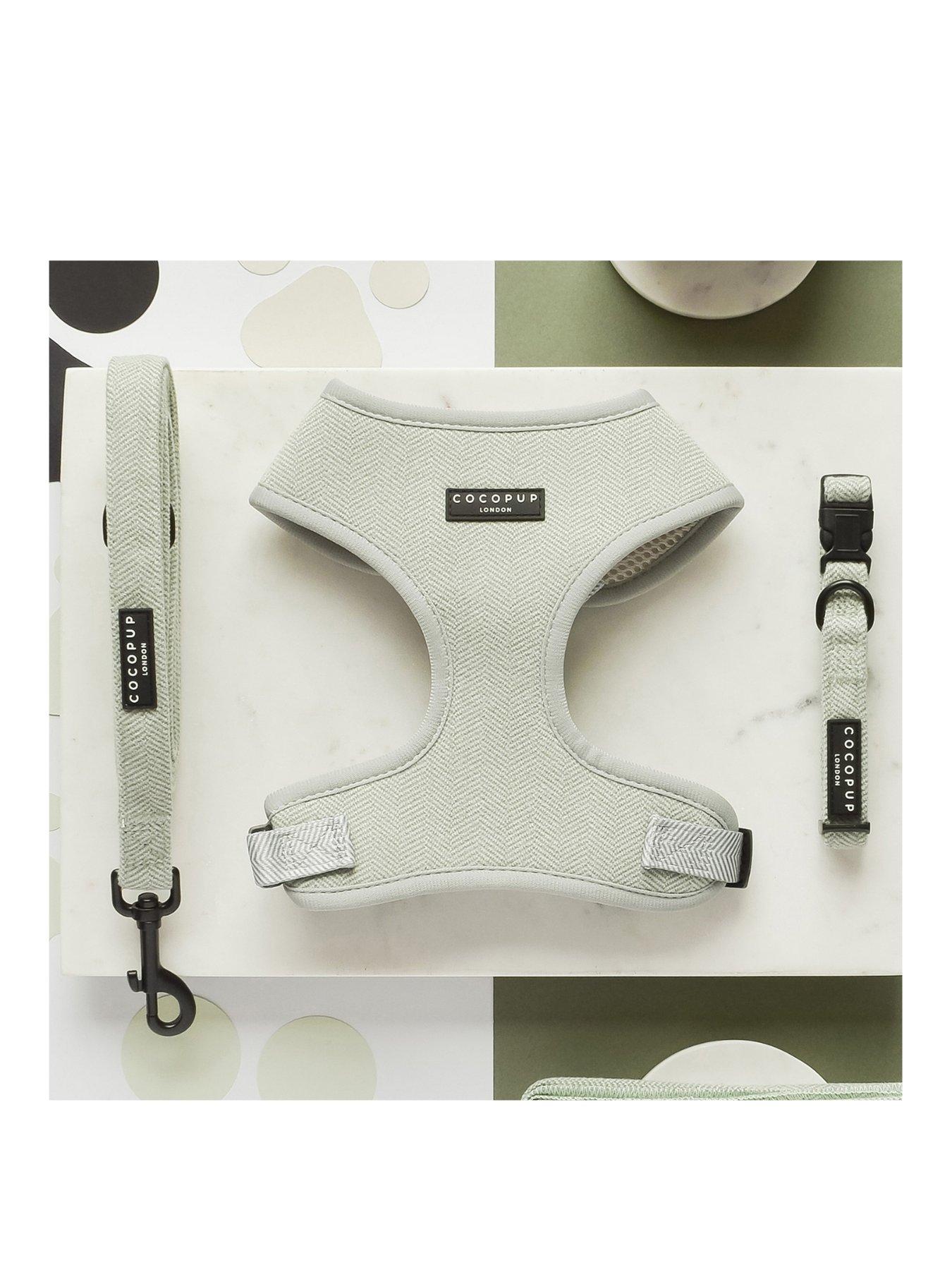 cocopup-sage-tweed-harness