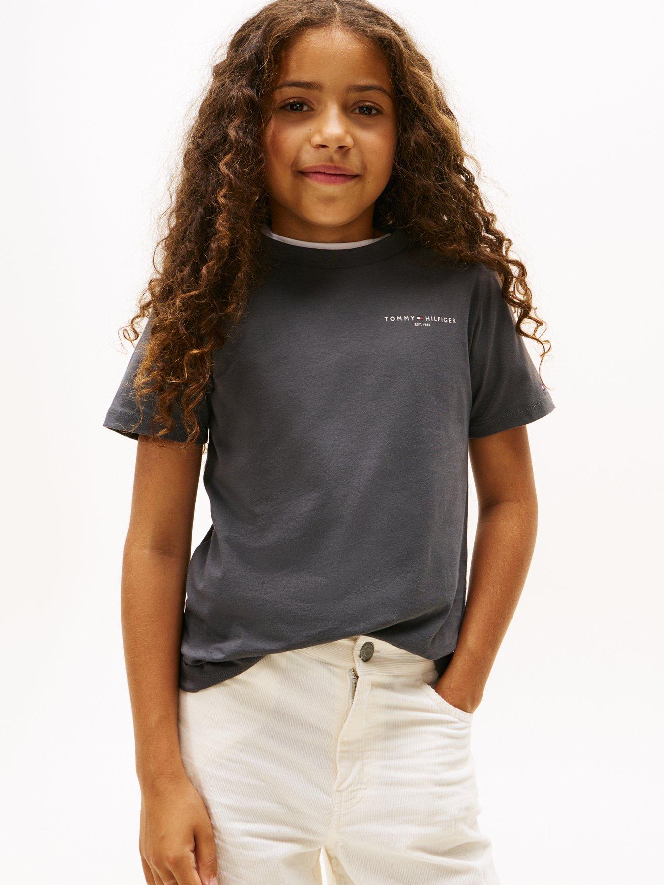 undefined Kids Mini Corp Short Sleeve T-Shirt - Washed Black
