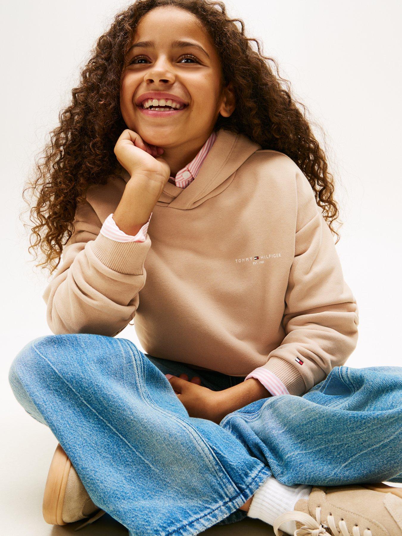 Image 3 of 4 of Tommy Hilfiger Kids Mini Corp Hoodie - Beige