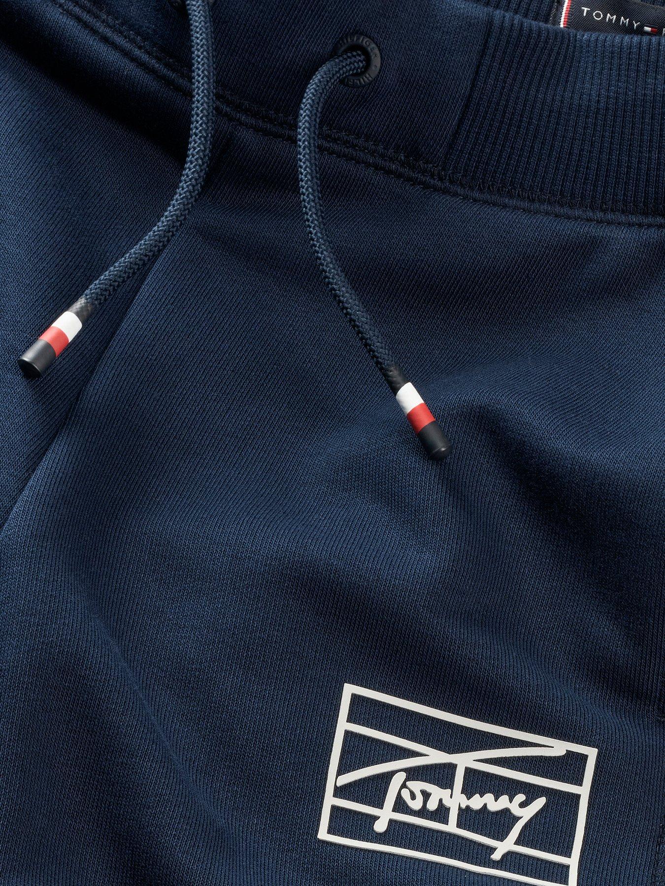 Image 5 of 5 of Tommy Hilfiger Boys Varsity Graphic Sweatpants - Night Navy