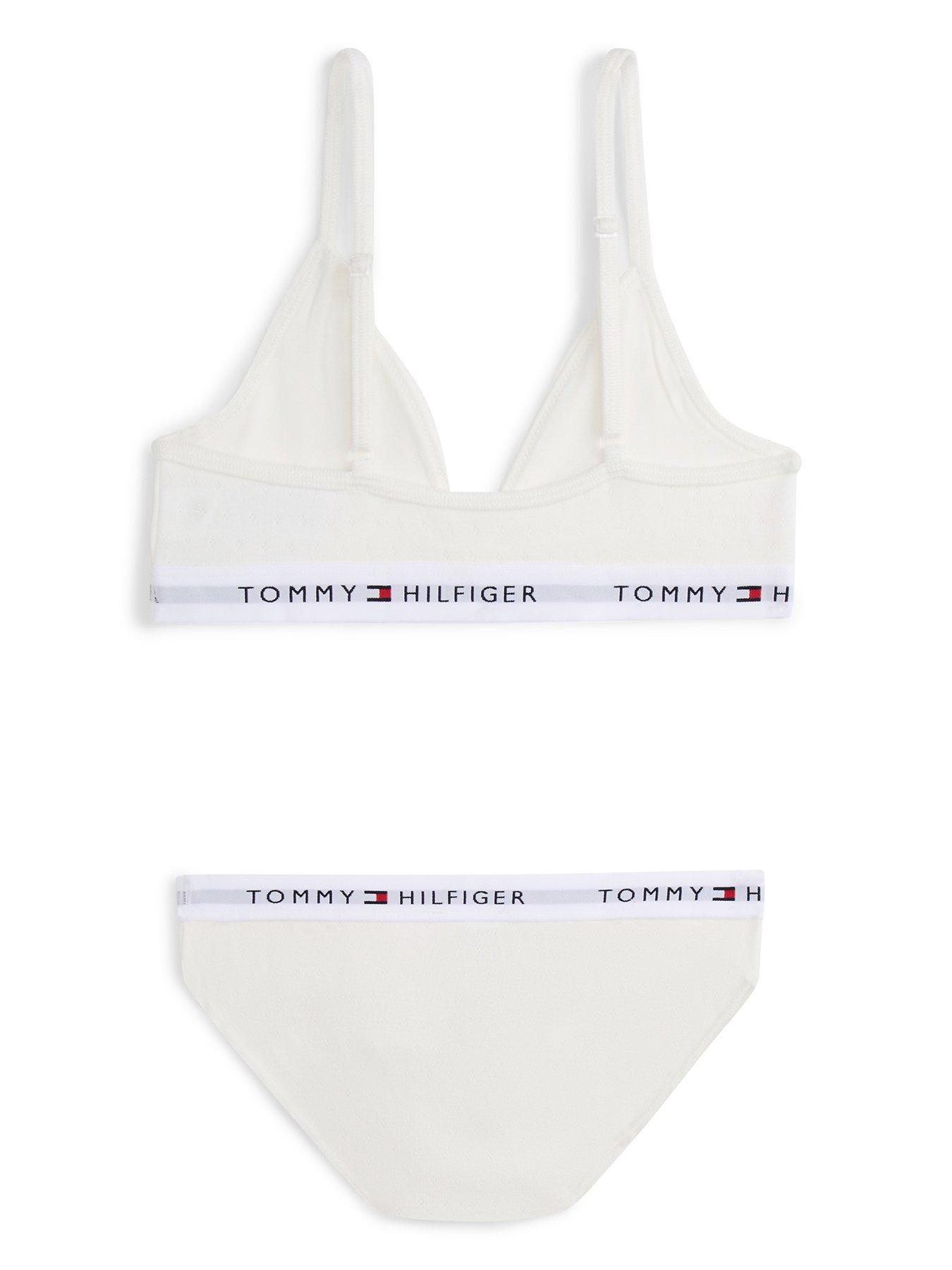 back image of tommy-hilfiger-girls-pointelle-bra-amp-briefs-gift-set-ecru