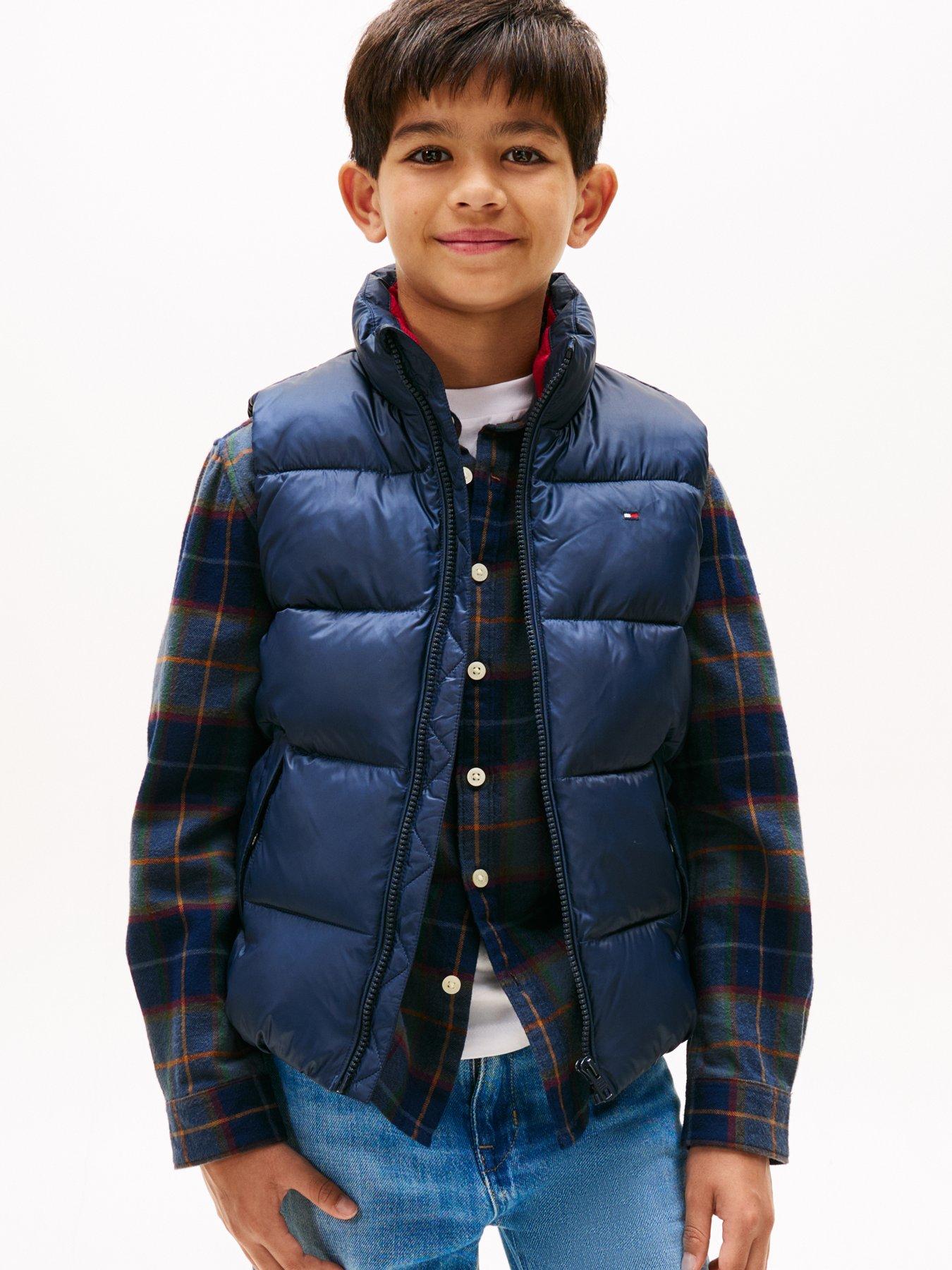 undefined Boys Essential Padded Vest - Night Navy