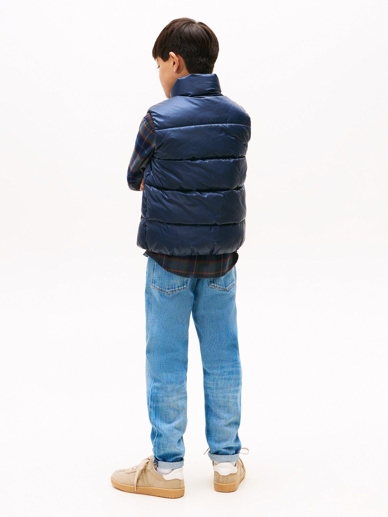 Image 2 of 5 of Tommy Hilfiger Boys Essential Padded Vest - Night Navy