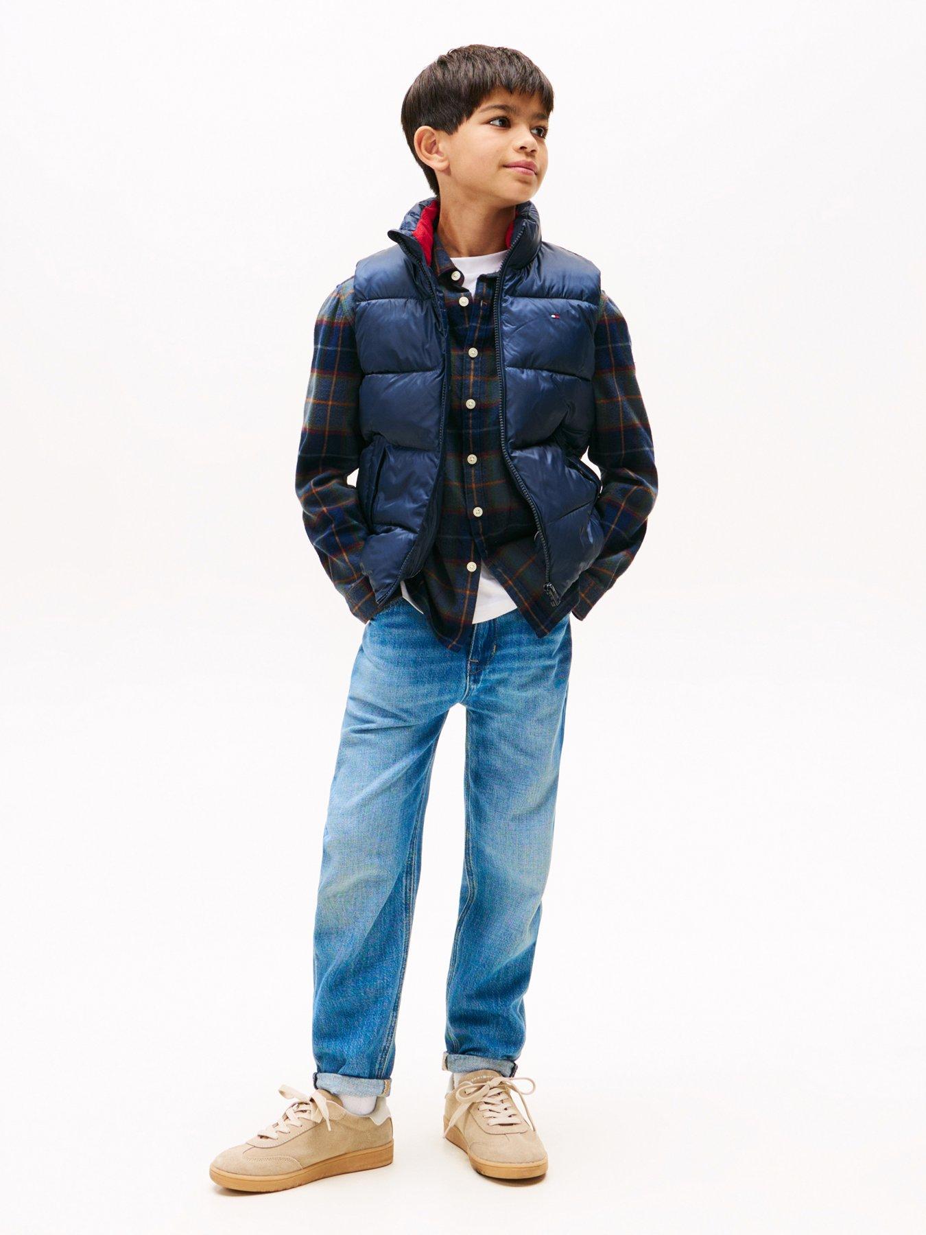 Image 3 of 5 of Tommy Hilfiger Boys Essential Padded Vest - Night Navy
