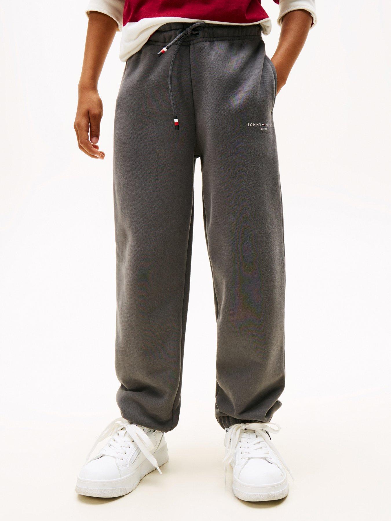 Image 1 of 3 of Tommy Hilfiger Boys Mini Corp Sweatpants - Washed Black