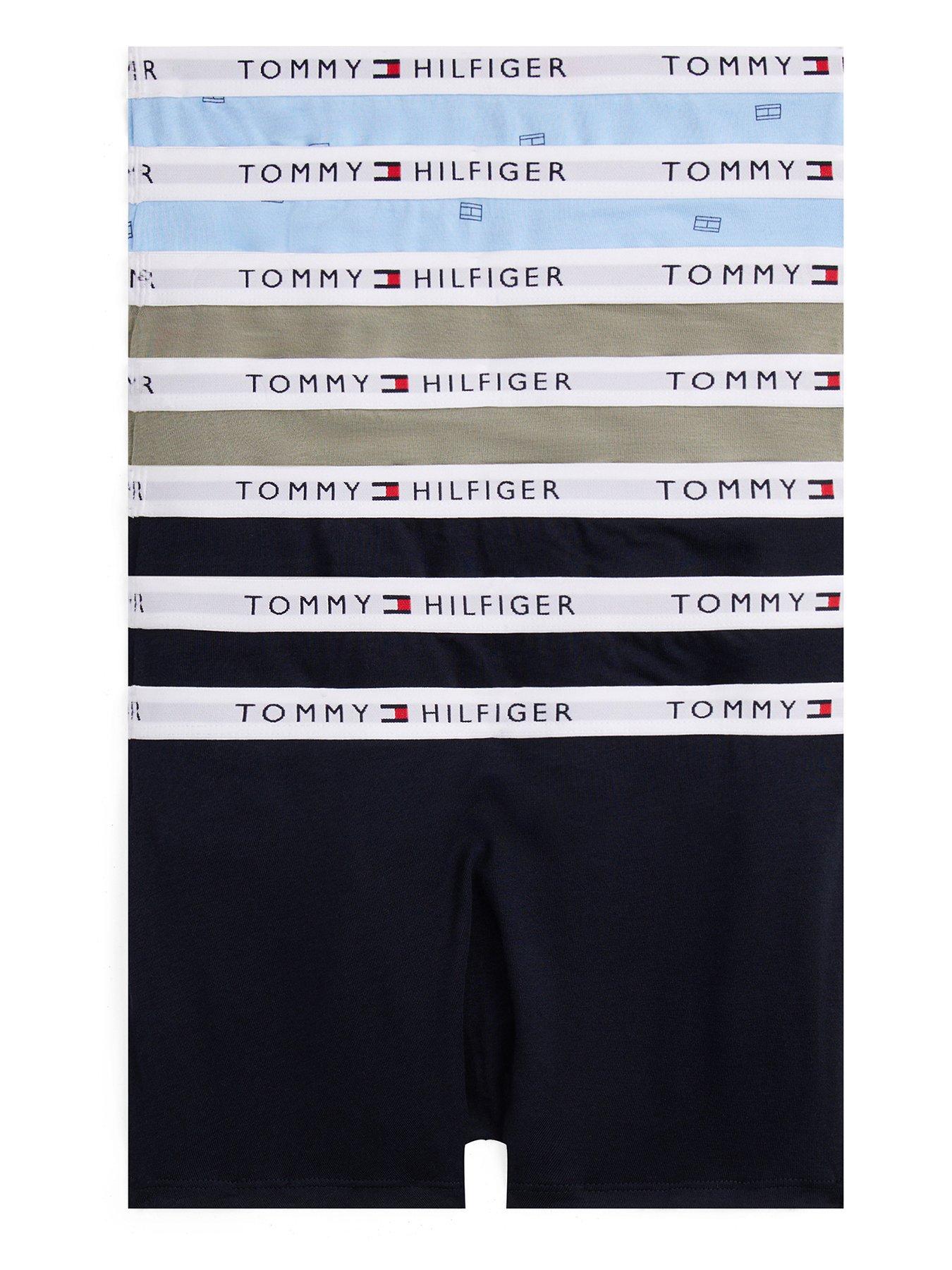 Image 2 of 2 of Tommy Hilfiger Boys 7 Pack Trunks - Desert Sky/Sage/Blue