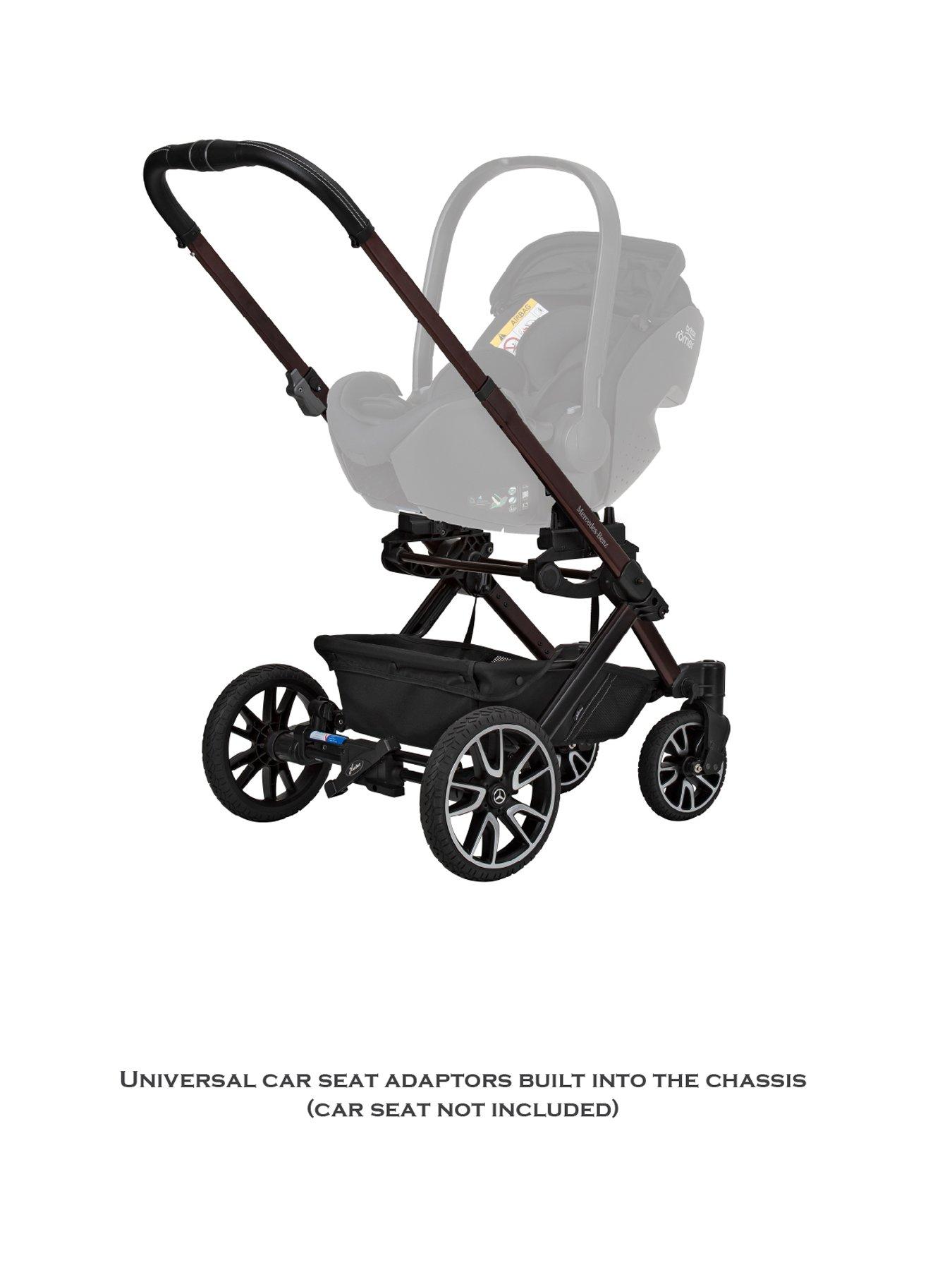 Image 4 of 7 of Mercedes Avantgarde GTX Pushchair, Carrycot &amp; Changing Bag Bag - Tourmaline