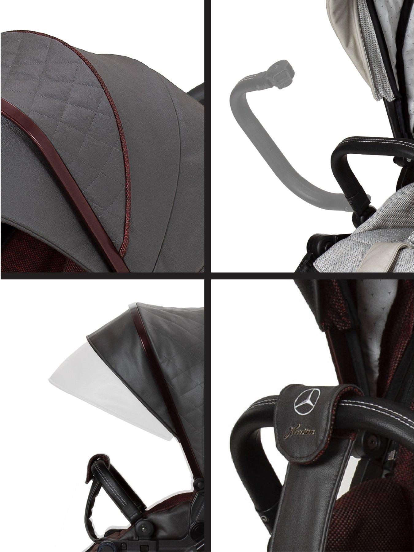 Image 6 of 7 of Mercedes Avantgarde GTX Pushchair, Carrycot &amp; Changing Bag Bag - Tourmaline