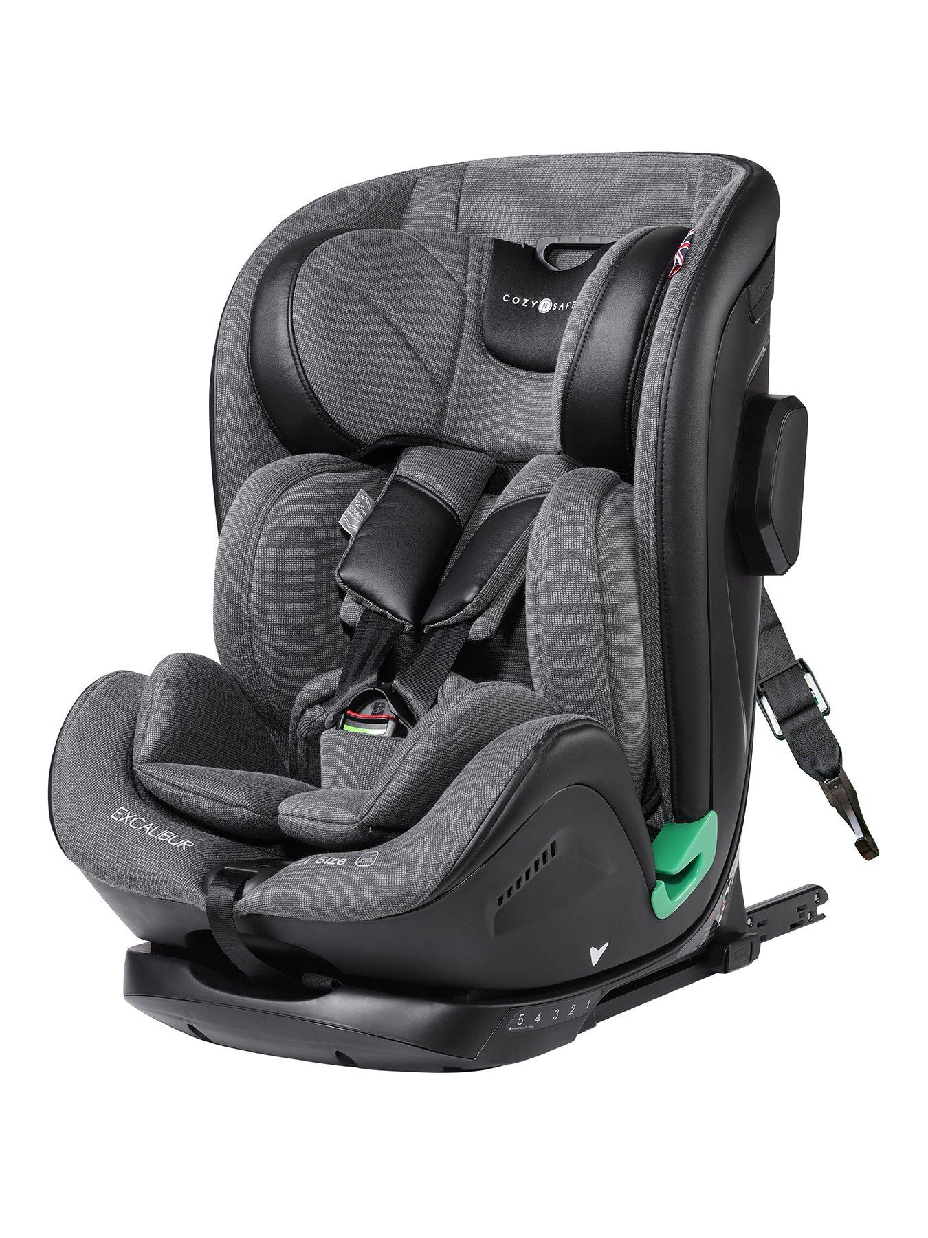undefined Excalibur i-Size Car Seat - 76-150cm - 15mths - 12yrs - Black/Grey