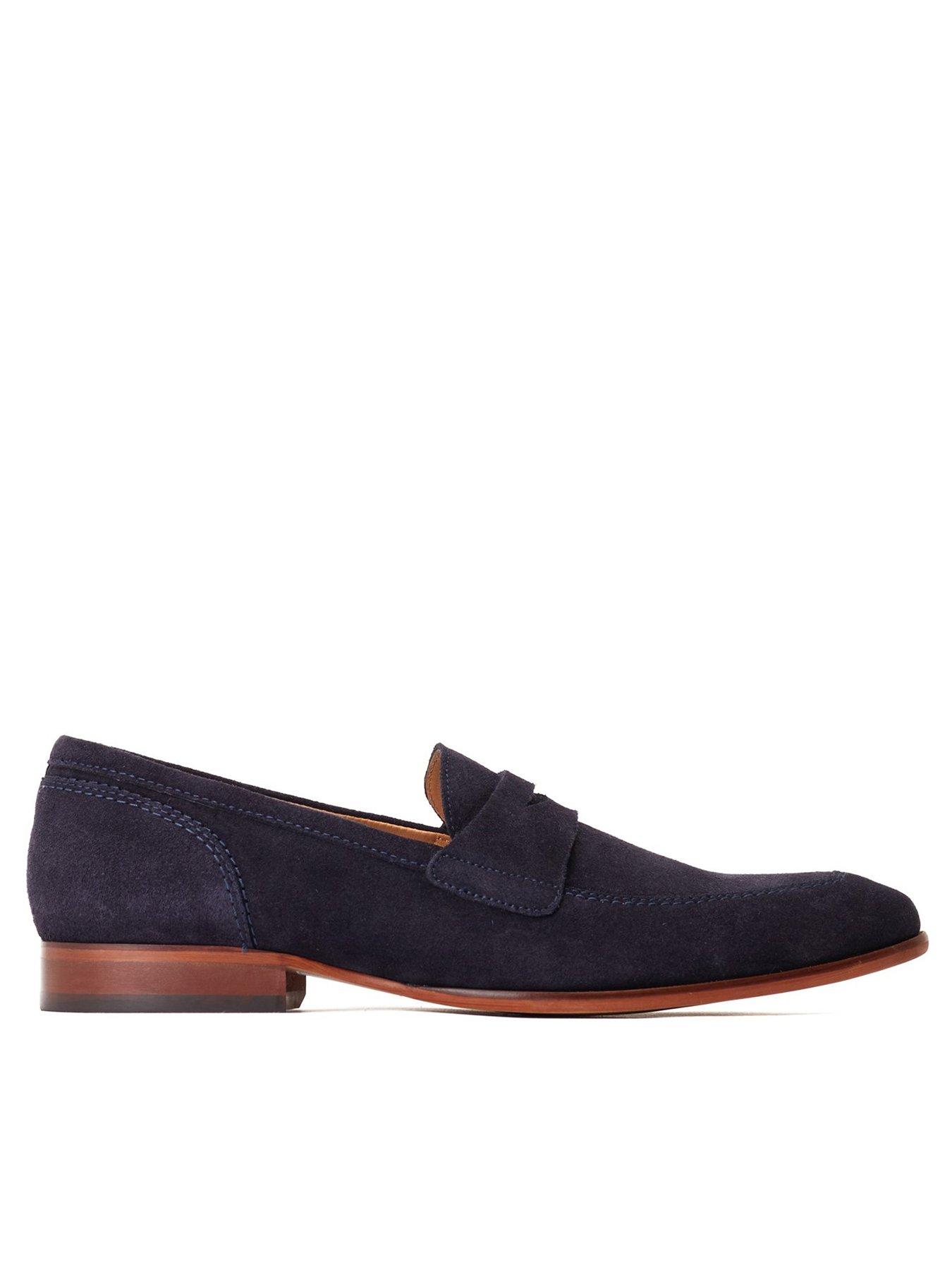Base London Mens Bruno Classic Slip On Loafers