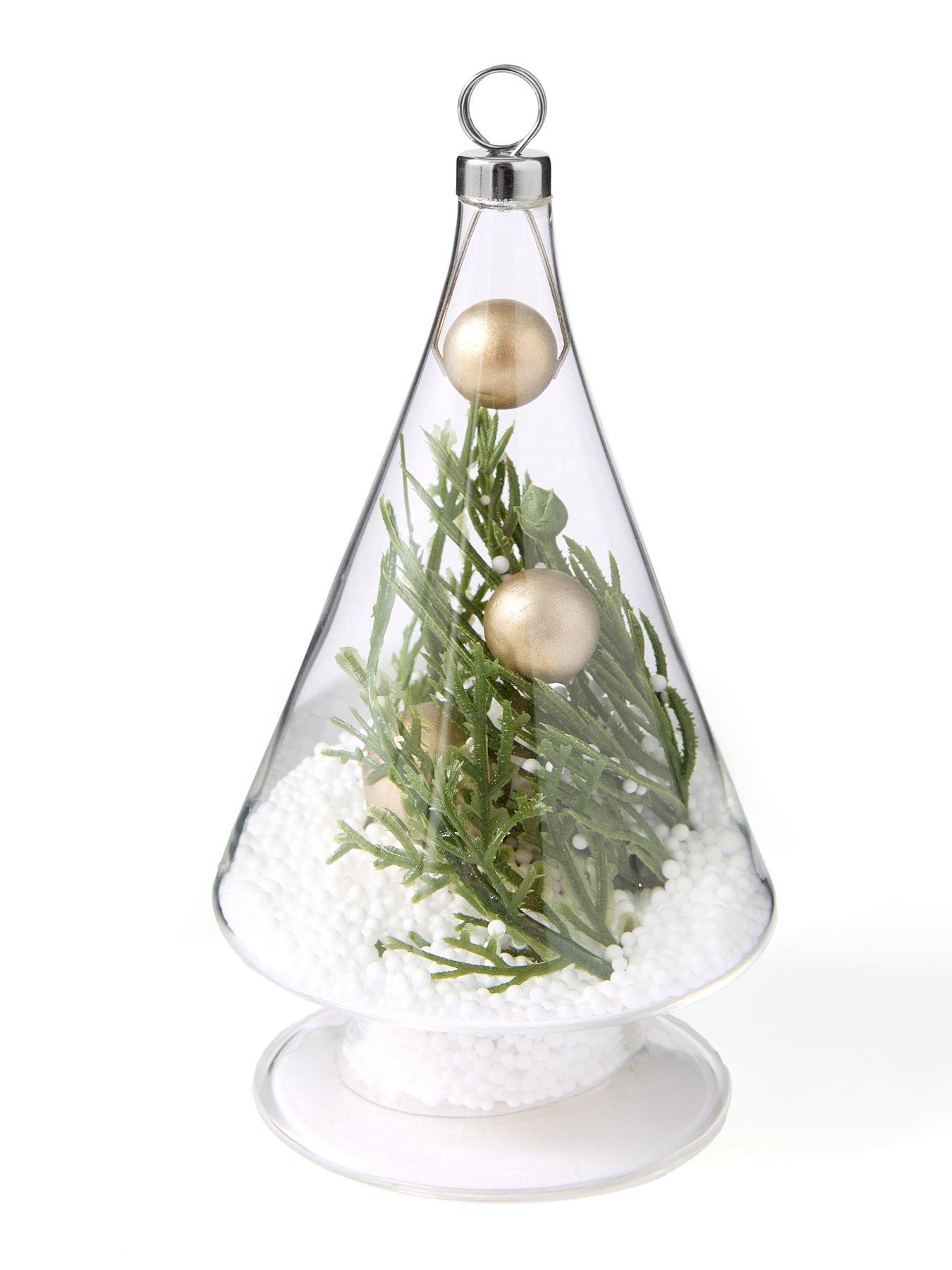 Image 4 of 6 of Very Home Set of&nbsp;4 Christmas&nbsp;Tree Shaped Name Card Holders and Napkin Rings (2 of each)