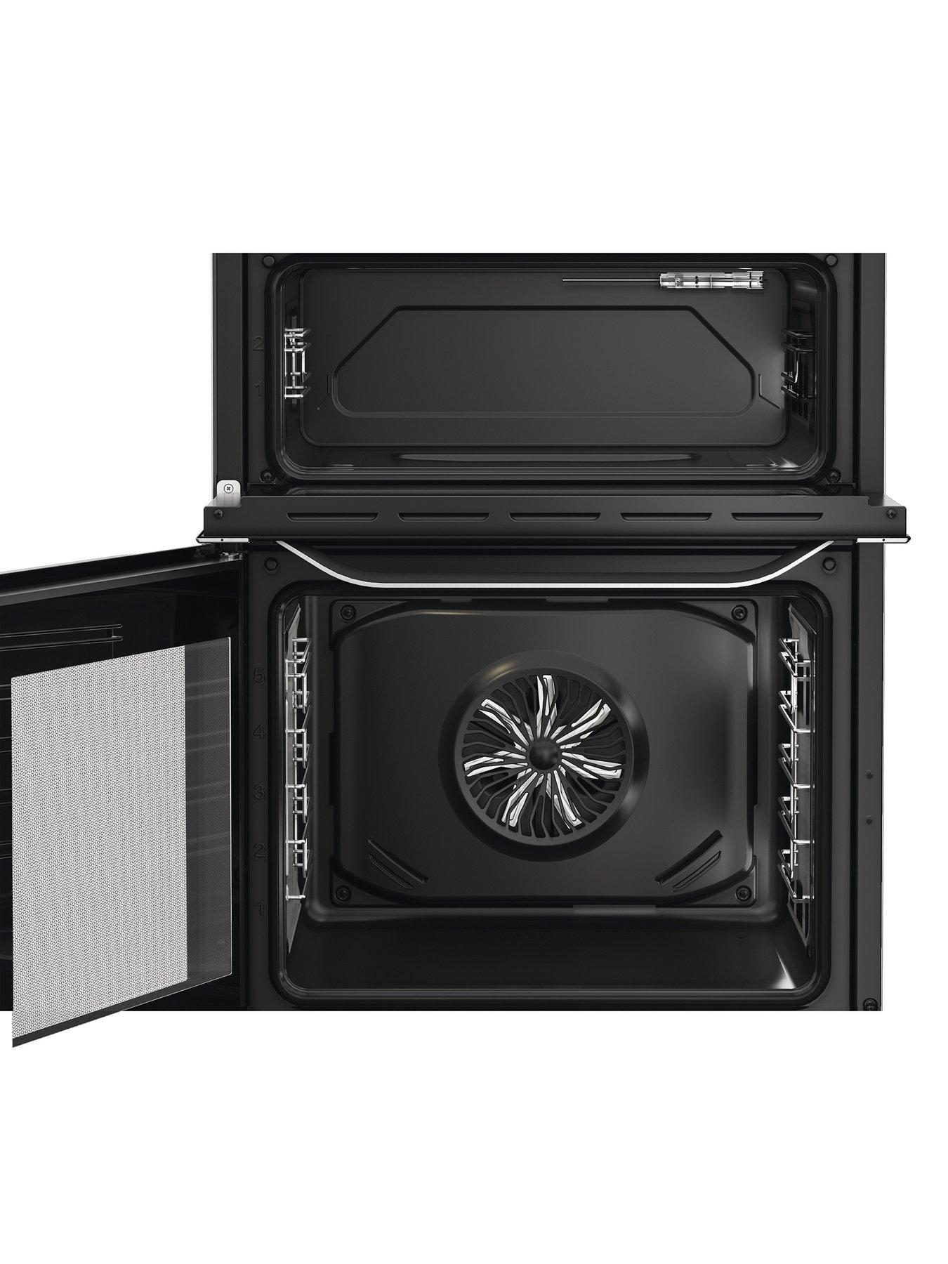 Image 6 of 6 of Hotpoint HDE6VDCASX - Electric Double Cooker with Multiflow Technology - Silver