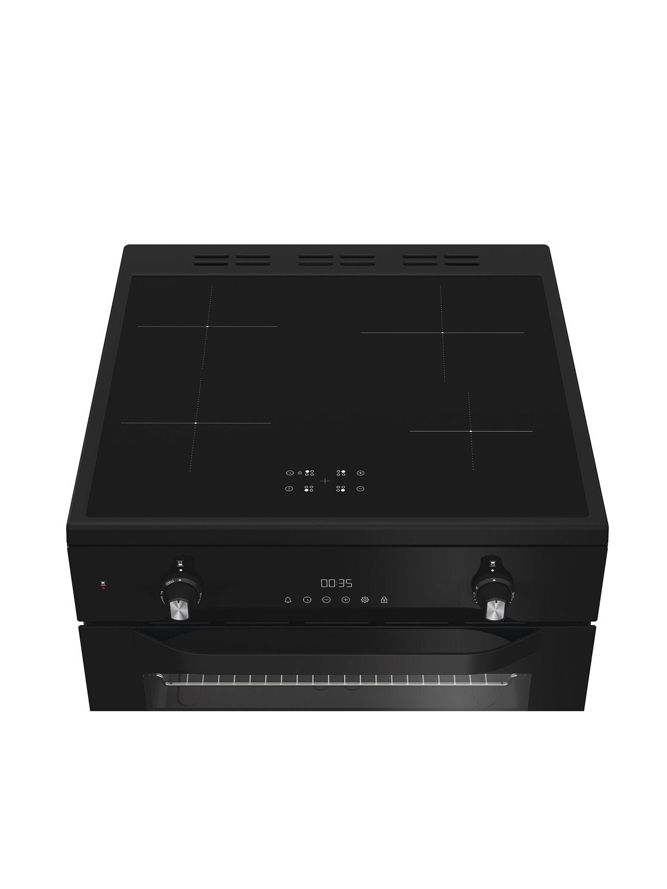 Image 3 of 6 of Hotpoint HDE6IDC2B1 - Electric Double Cooker - Black