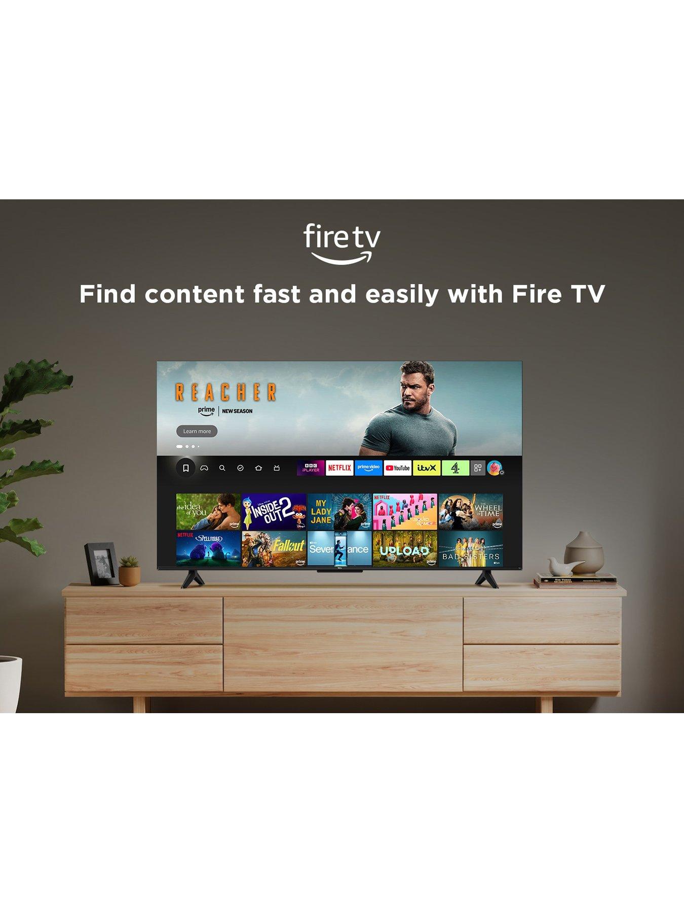 Image 6 of 7 of TCL 85T6C 85" QLED 4K HDR Fire Smart TV with Freely - 85T6C-UK