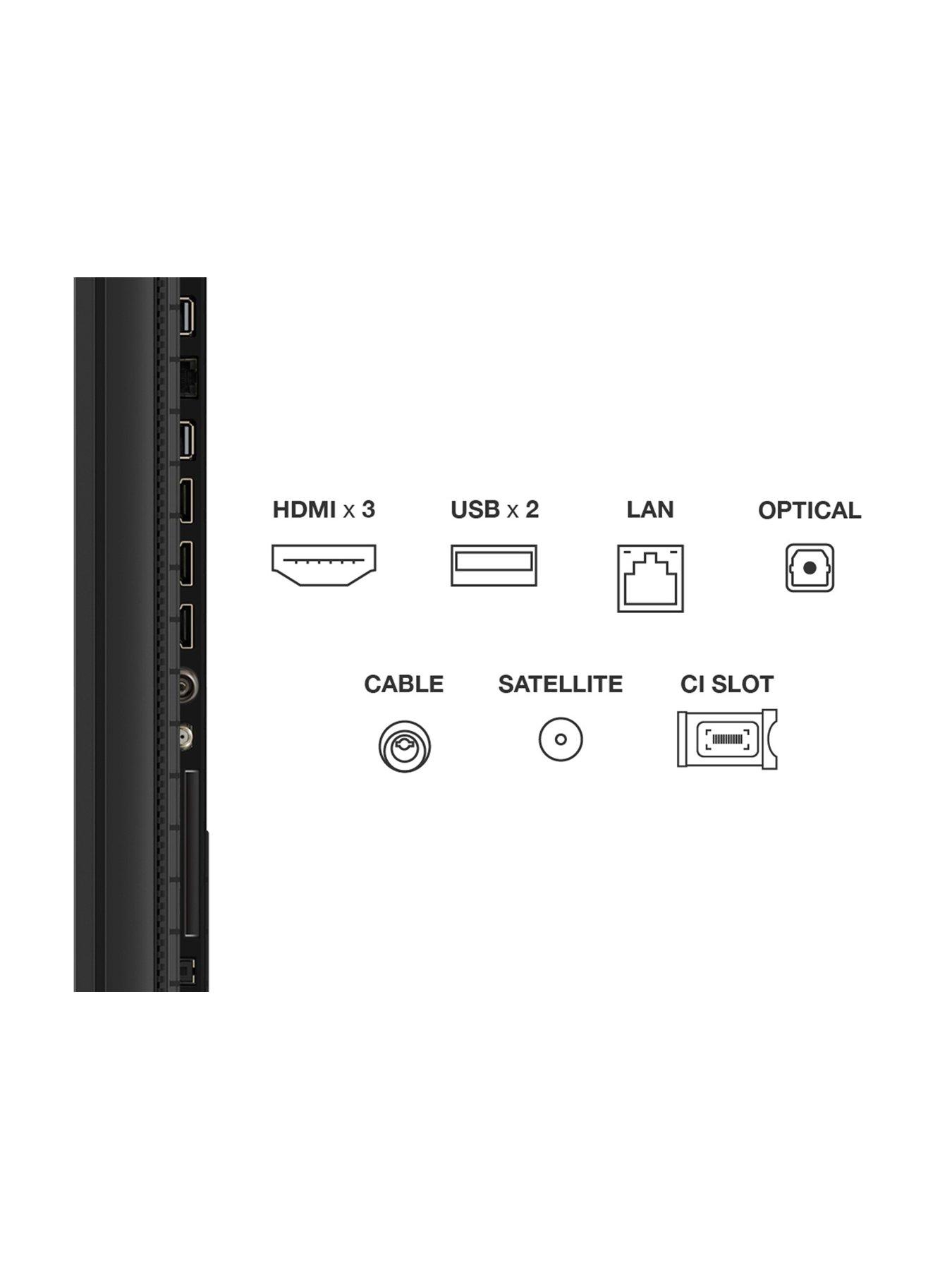 Image 7 of 7 of TCL 85T6C 85" QLED 4K HDR Fire Smart TV with Freely - 85T6C-UK