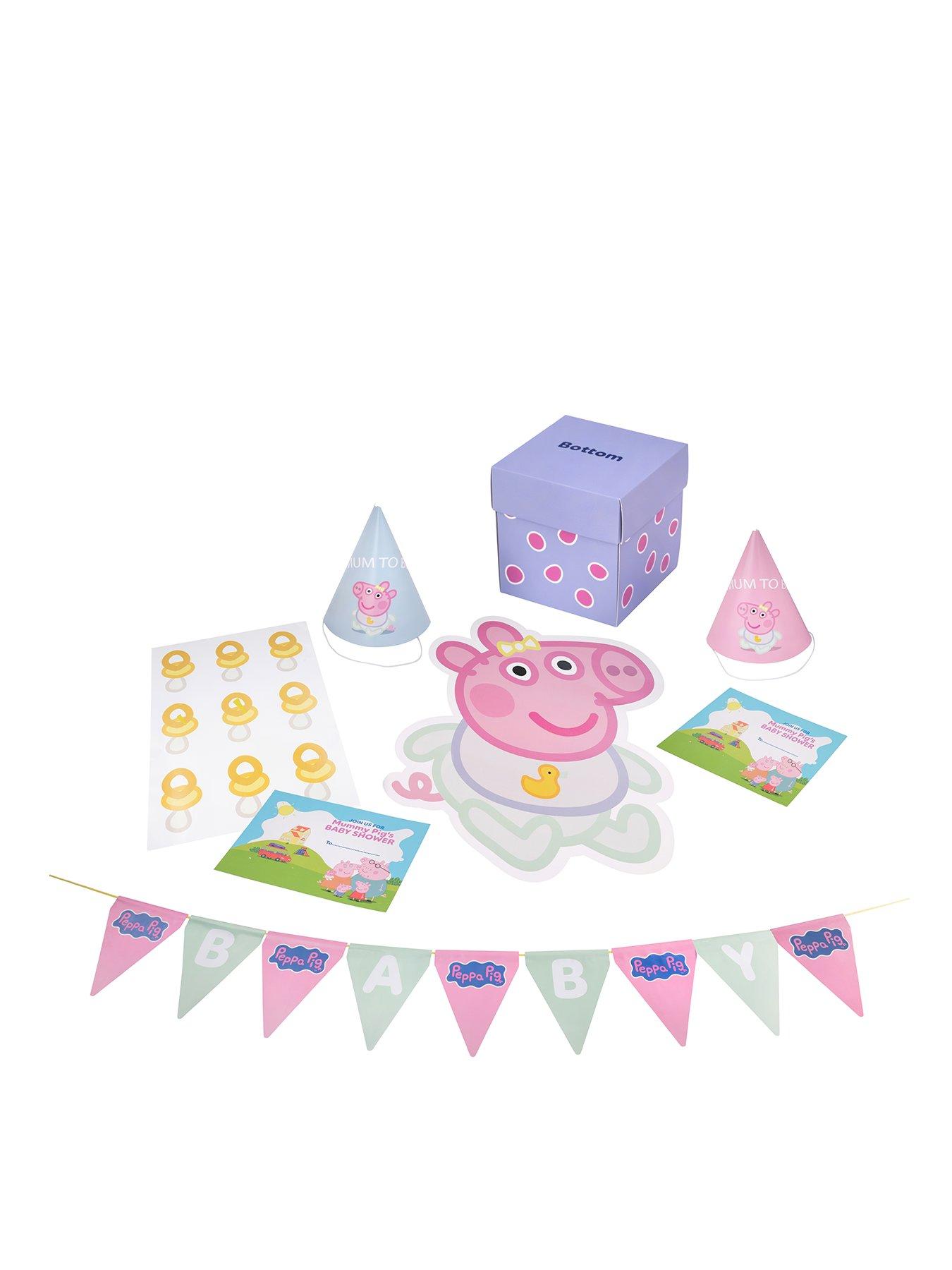 Peppa Pig Baby Shower Party Set