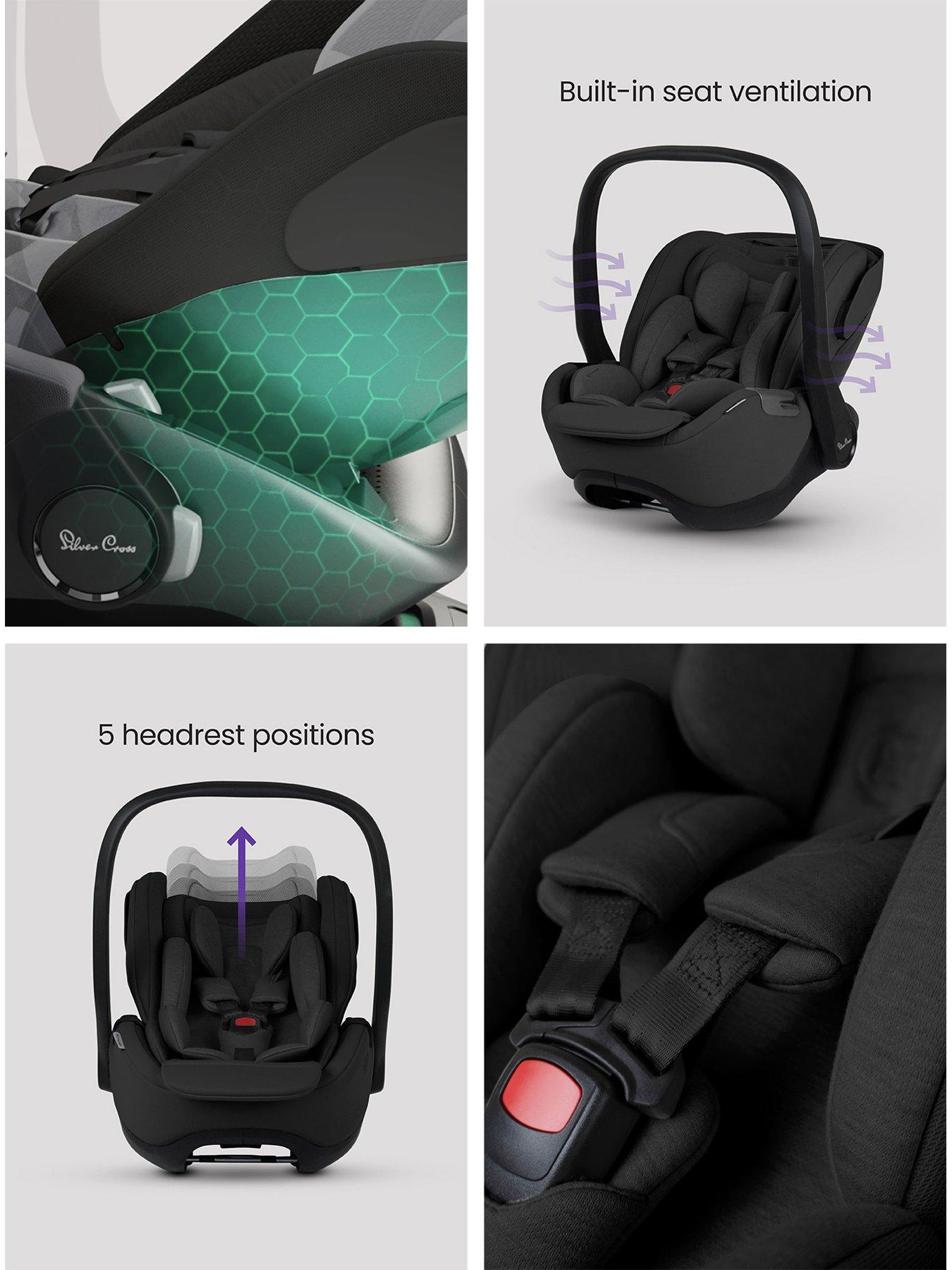 Image 4 of 8 of Silver Cross Glide Plus 360, Approach Plus 360 and Base Plus 360 - Iconic Black