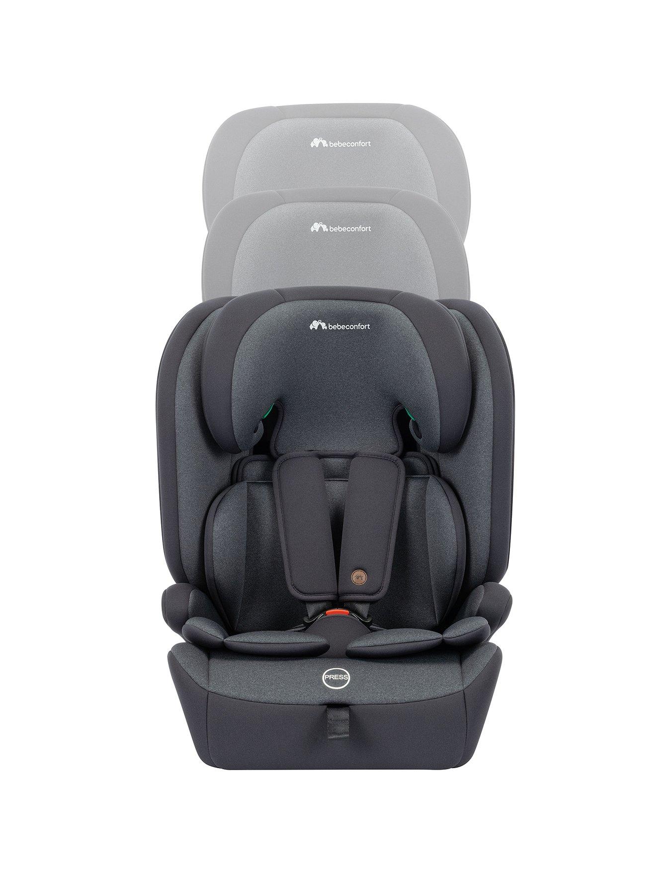  image of bebe-confort-grow-i-size-car-seat-tinted-black
