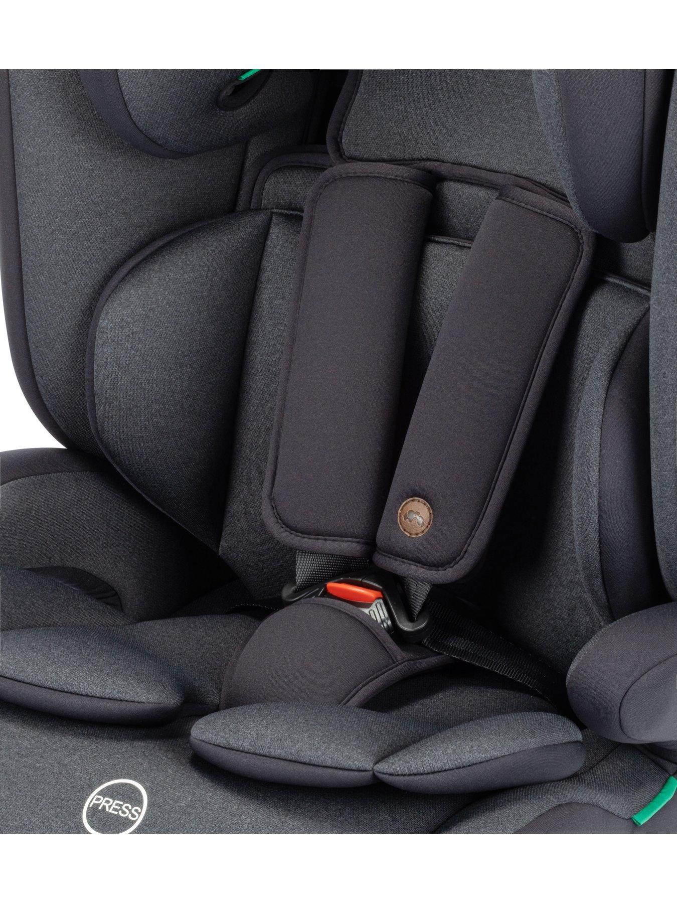  image of bebe-confort-grow-i-size-car-seat-tinted-black