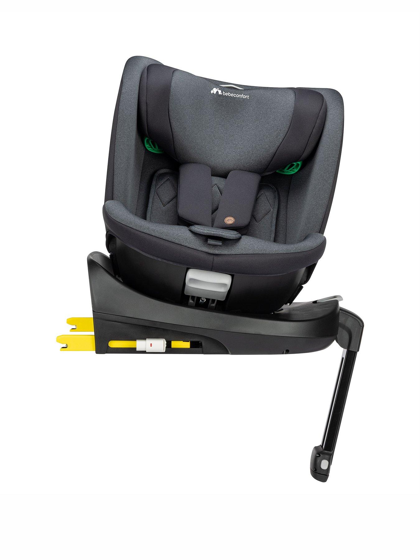 Bebe Confort EvoluFix+ 360 Spin i-Size Car Seat (Birth -12 Years) - Tinted Black