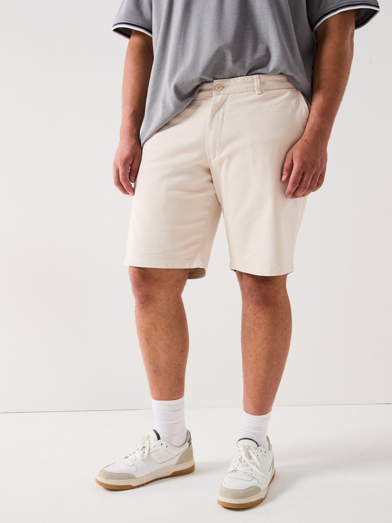 jack-jones-plus-chris-shorts-beige