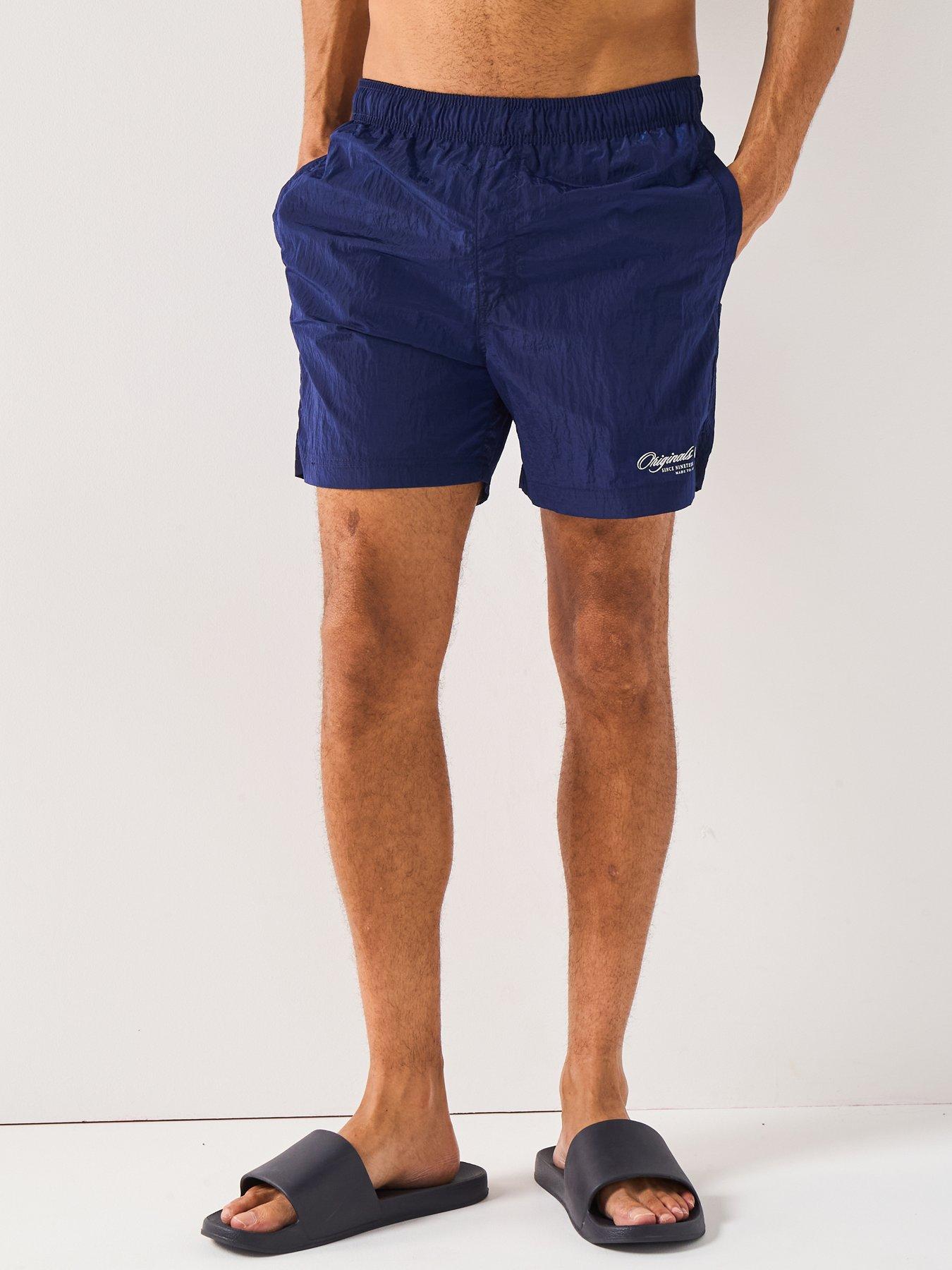 undefined Maui Crinkle Nylon Swim Shorts - Navy