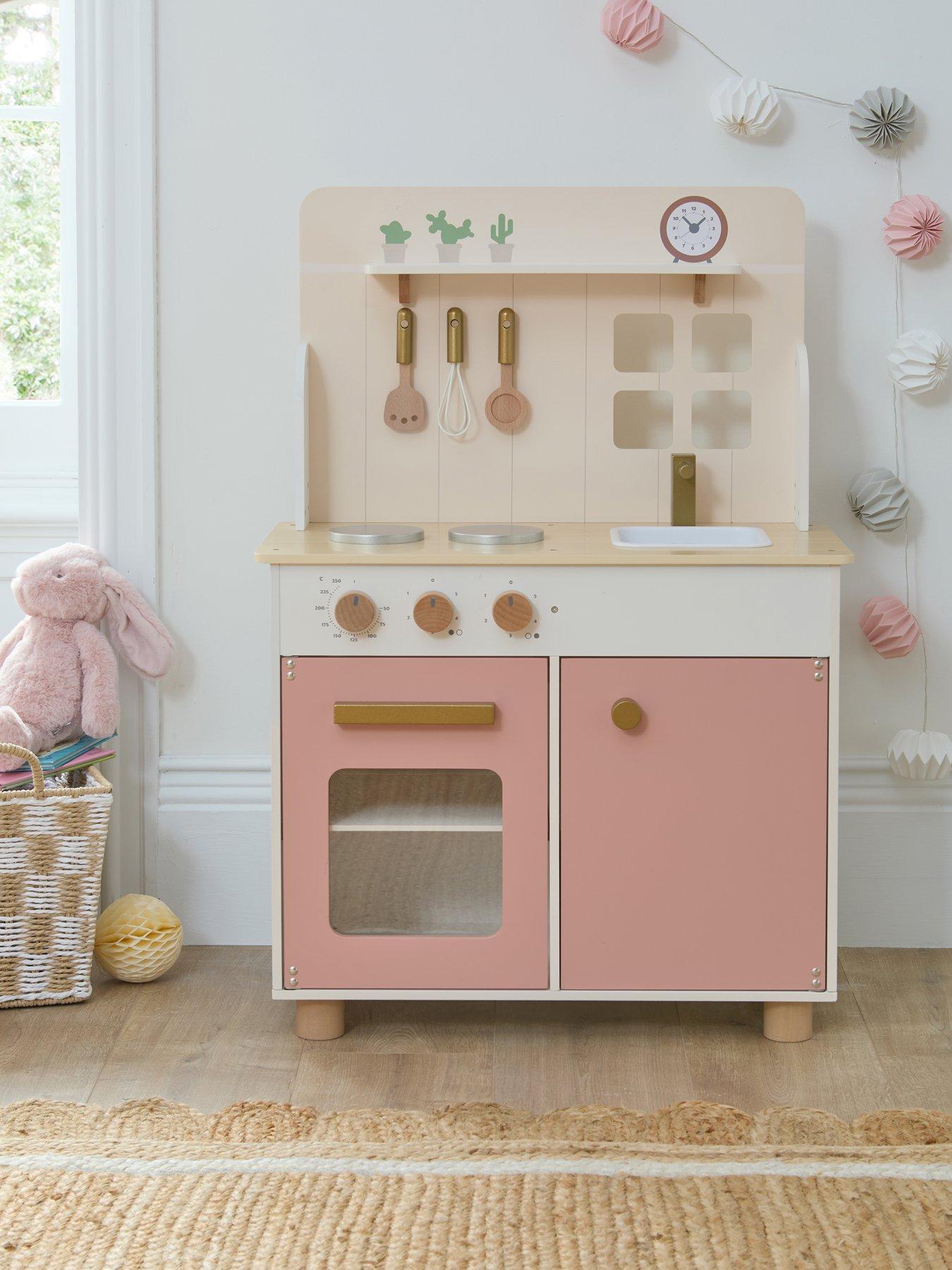 Image 1 of 7 of Acorn Acorn Floorstanding Wooden Kitchen Playset -&nbsp;Blush