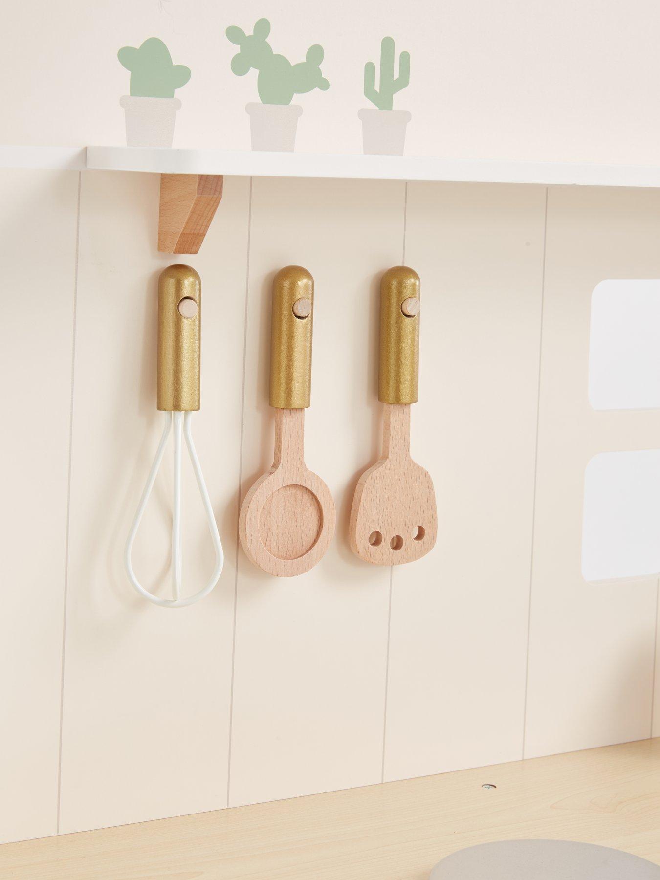  image of acorn-acorn-floorstanding-wooden-kitchen-playset--nbspblush