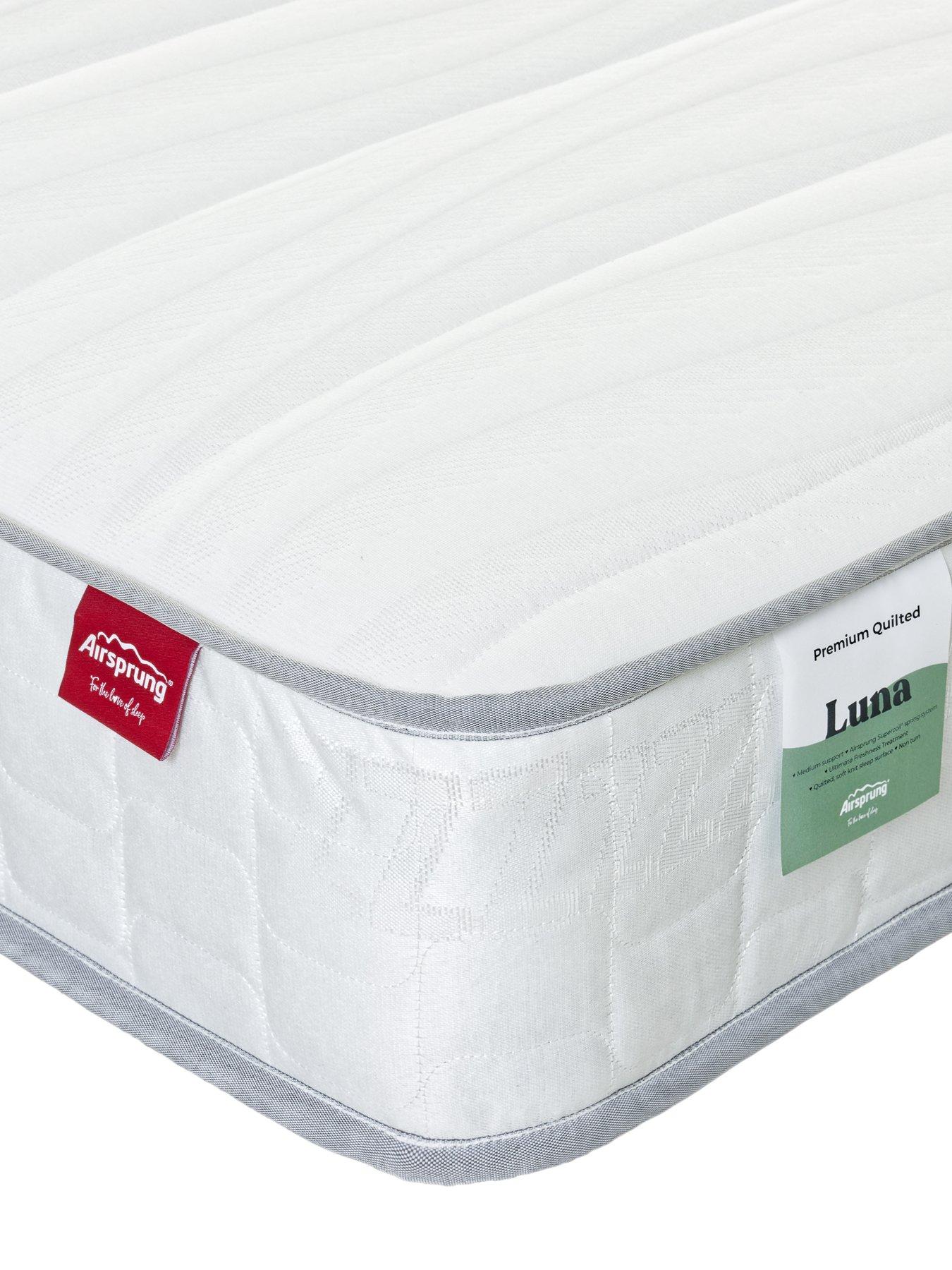  image of airsprung-luna-comfort-quiltednbspdivan-with-storage-optionsnbsp--headboard-included