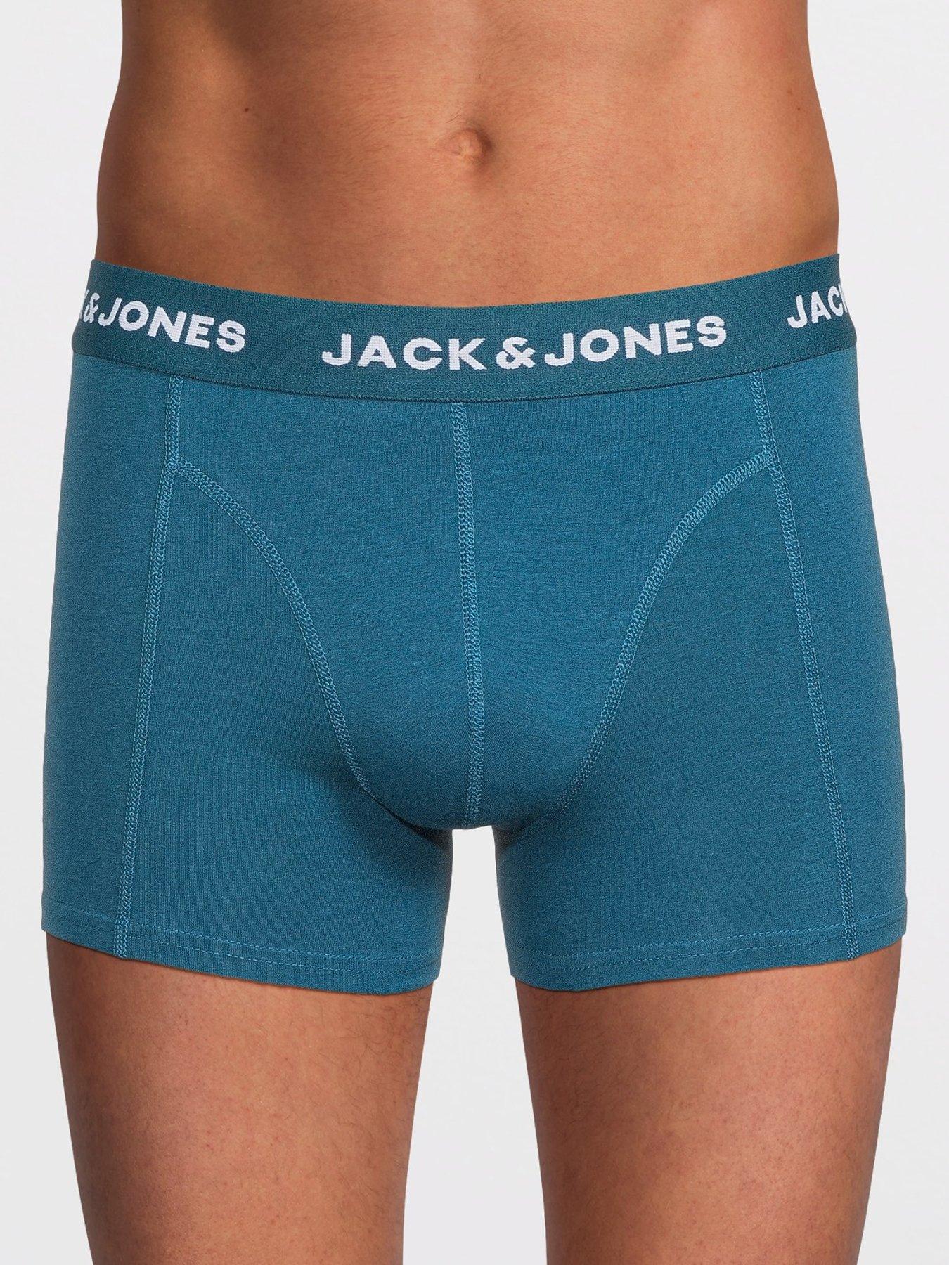 stillFront image of jack-jones-teo-solid-5-pack-trunks-multi