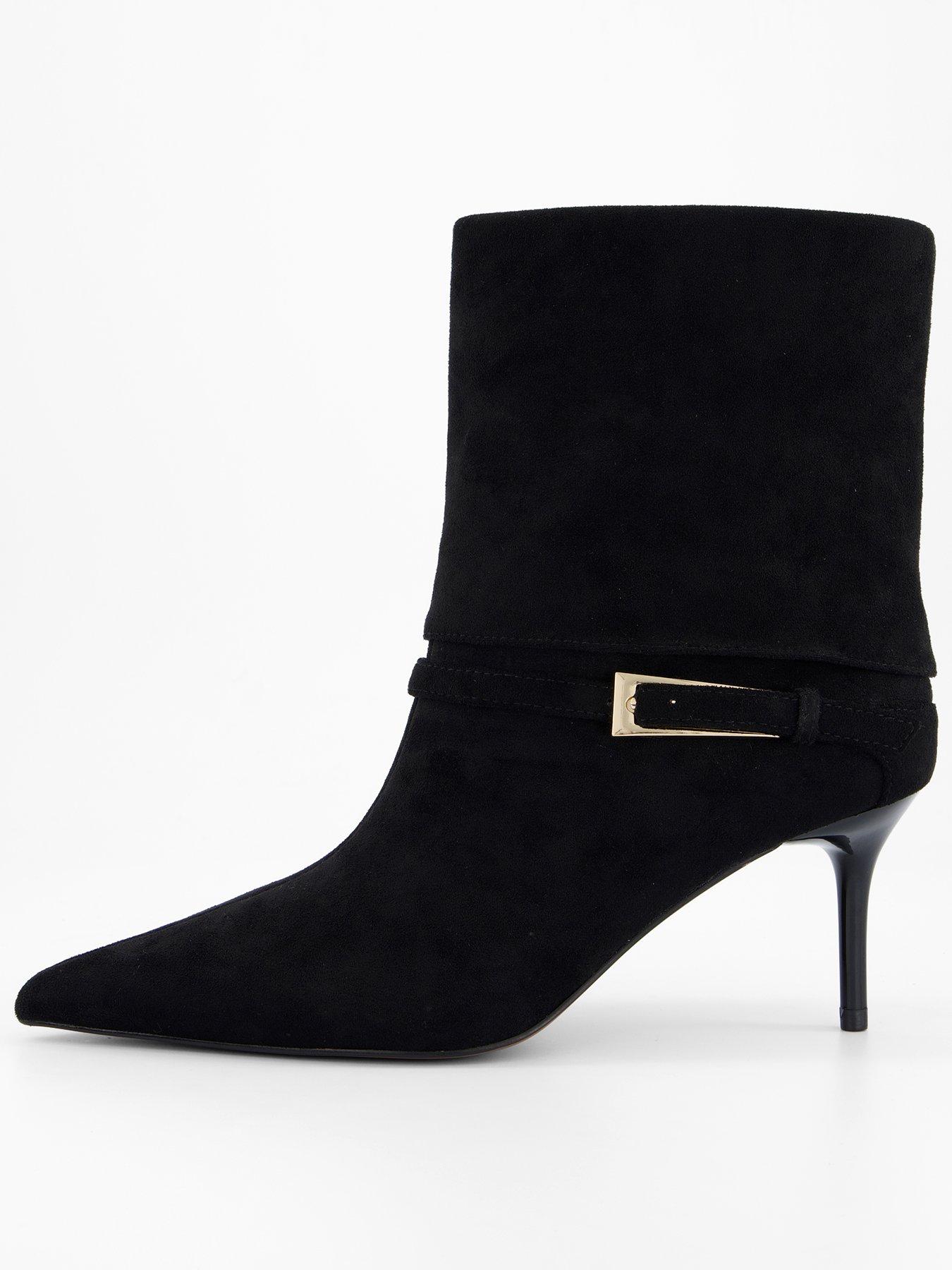 Image 2 of 7 of The Very Collection Pointed Ankle Boot - Black