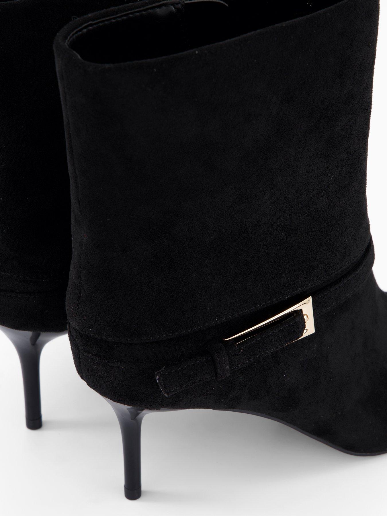 Image 6 of 7 of The Very Collection Pointed Ankle Boot - Black
