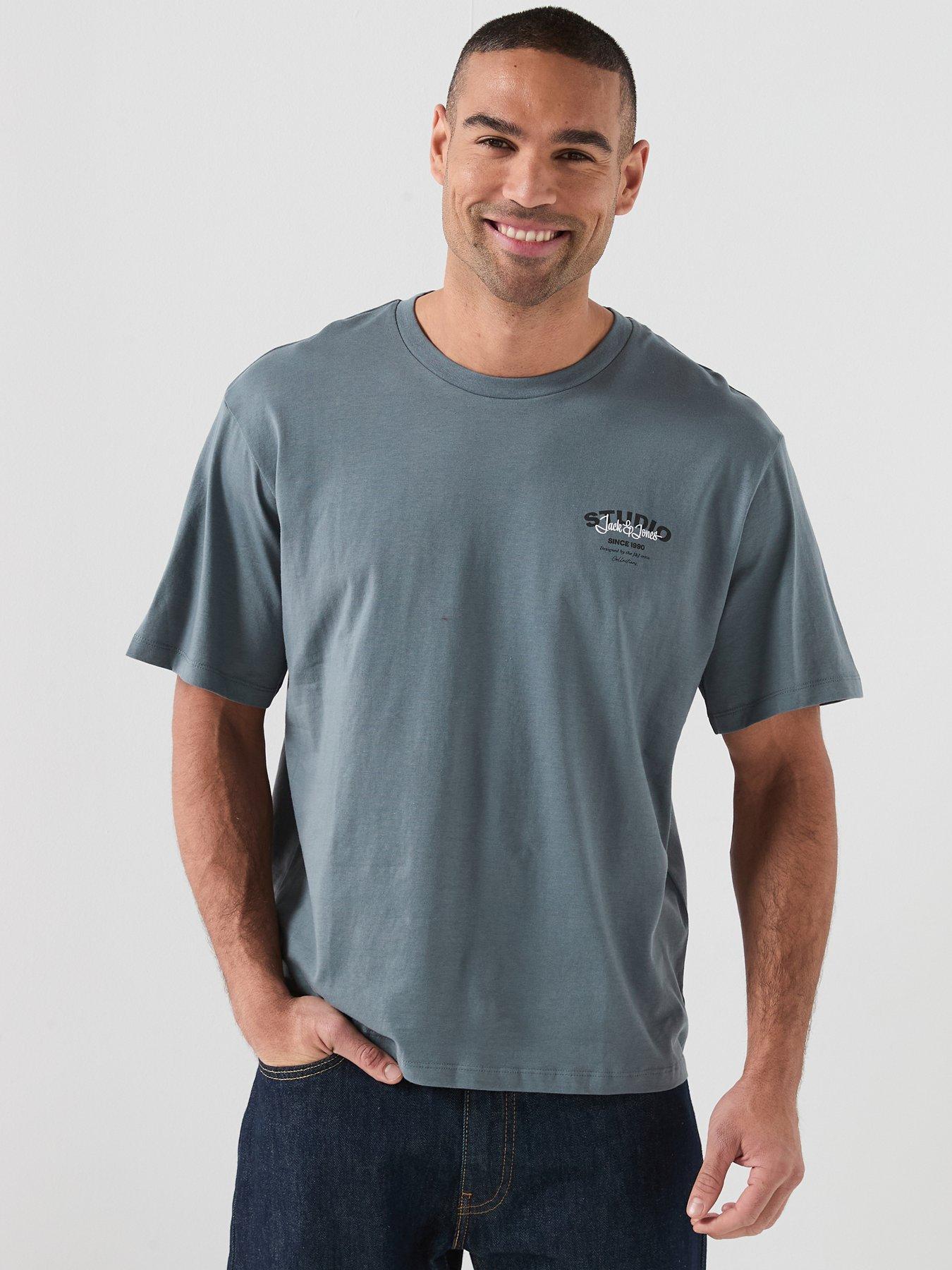 Jack & Jones Graphic Short Sleeve T-Shirt - Blue