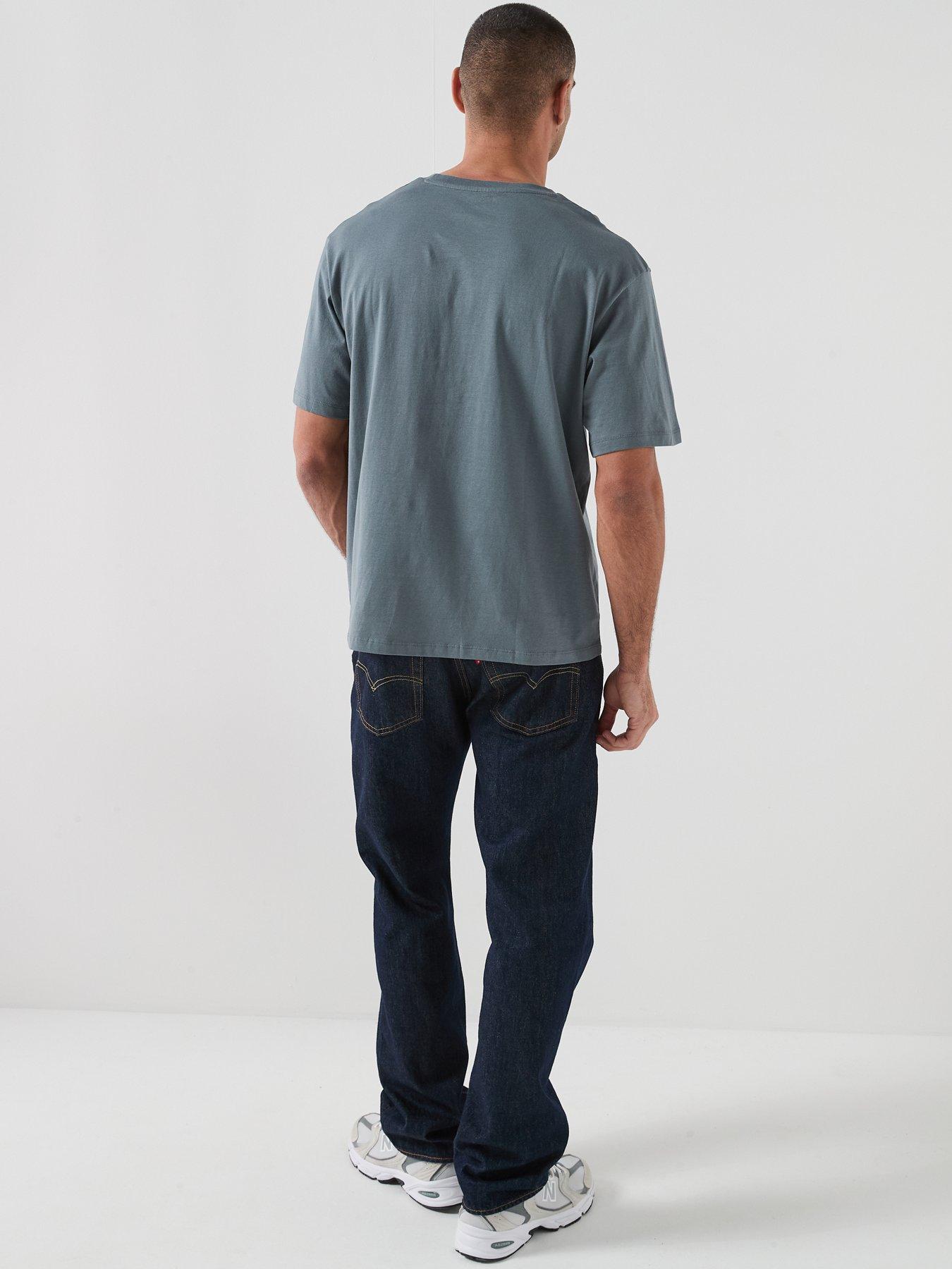 Image 2 of 5 of Jack & Jones Graphic Short Sleeve T-Shirt - Blue