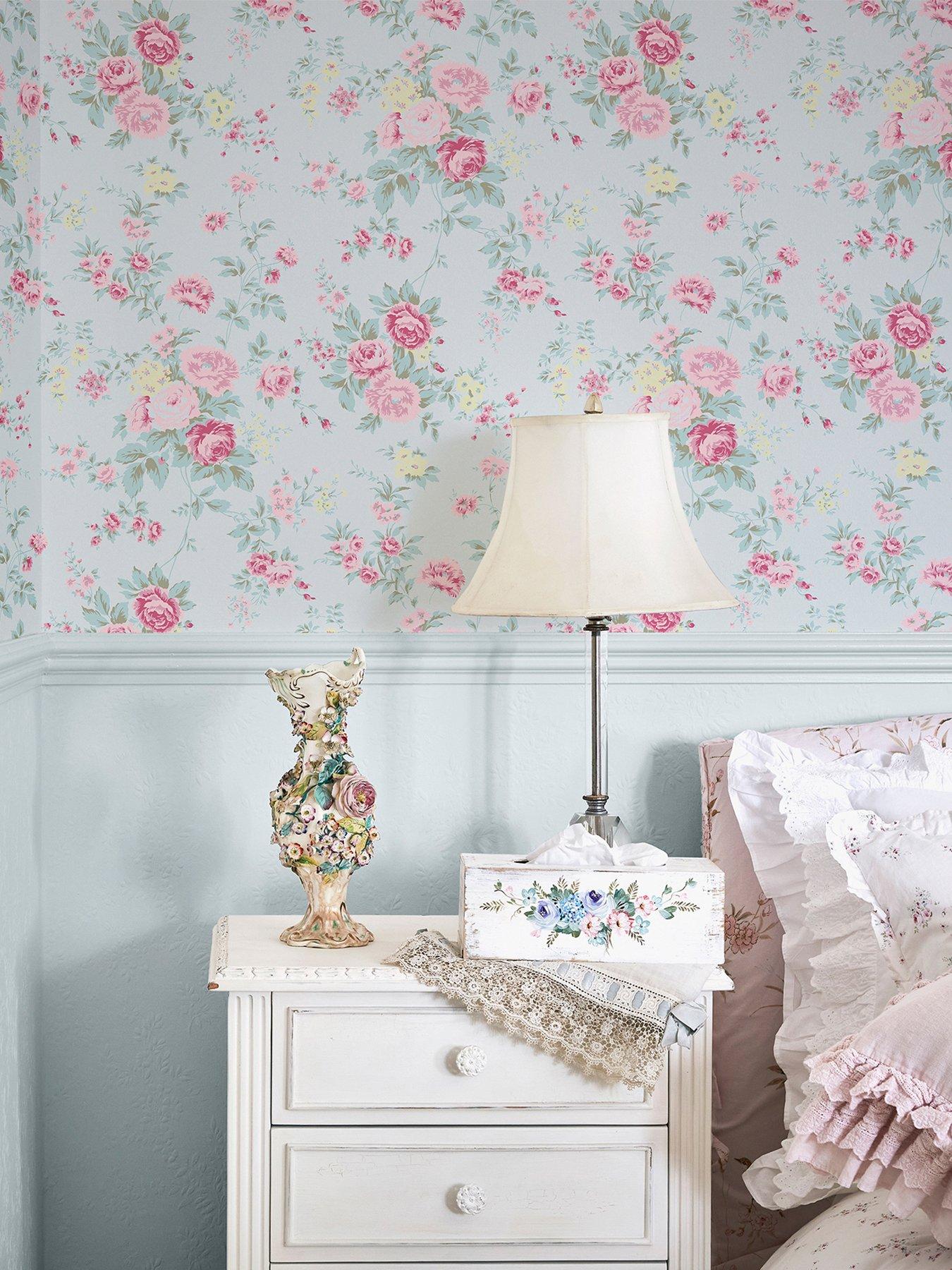 rachel-ashwell-rachel-ashwellreg-wild-flower-wallpaper-blue