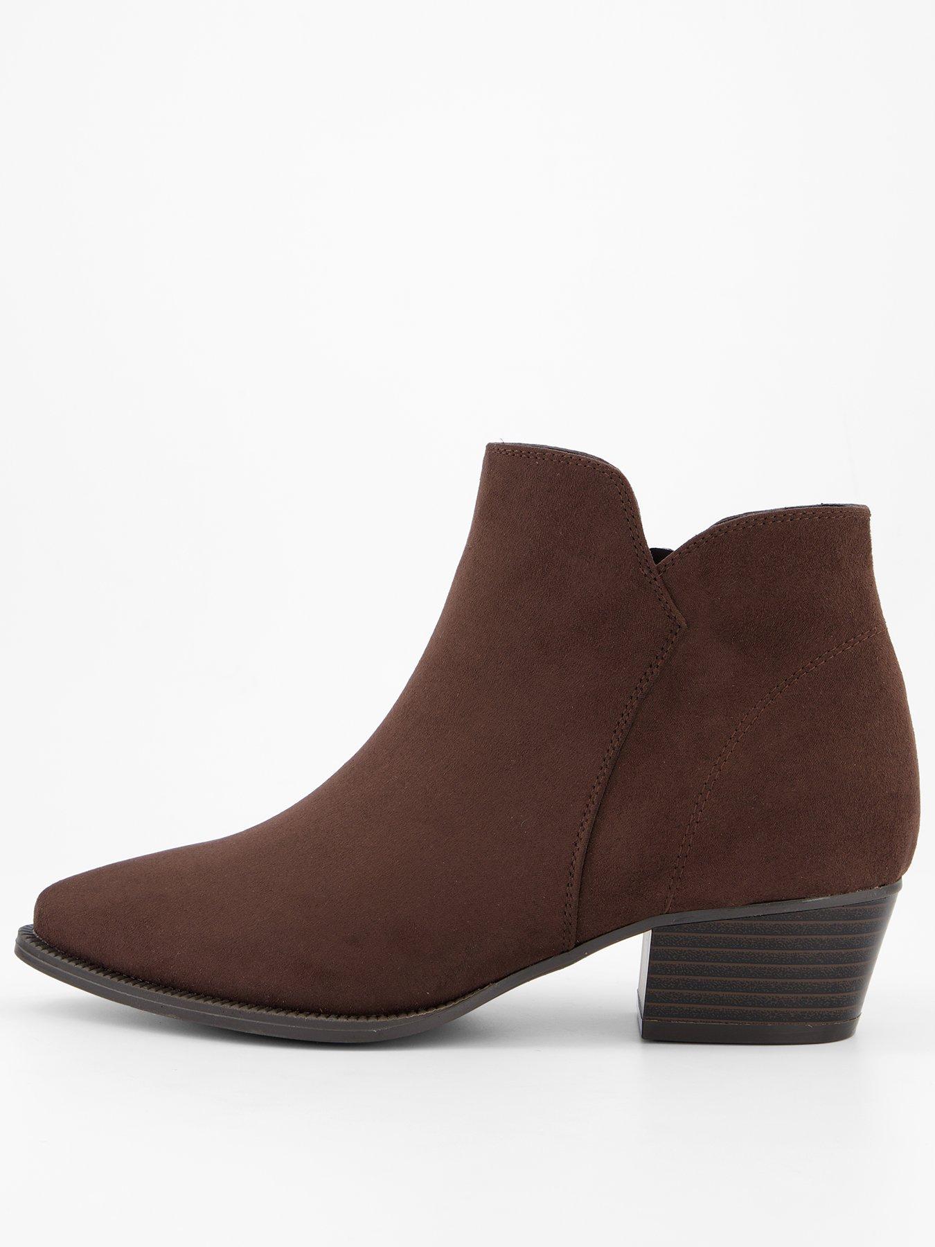 the-very-collection-wide-fit-western-boot-brown
