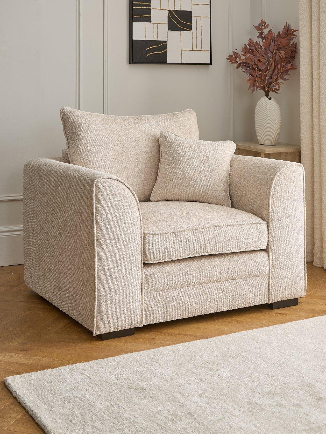  image of very-home-soho-fabric-armchair